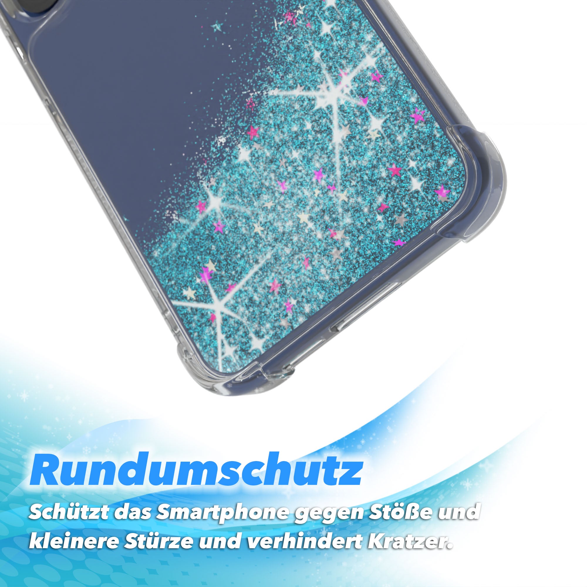 Galaxy S25 Glitzerhülle