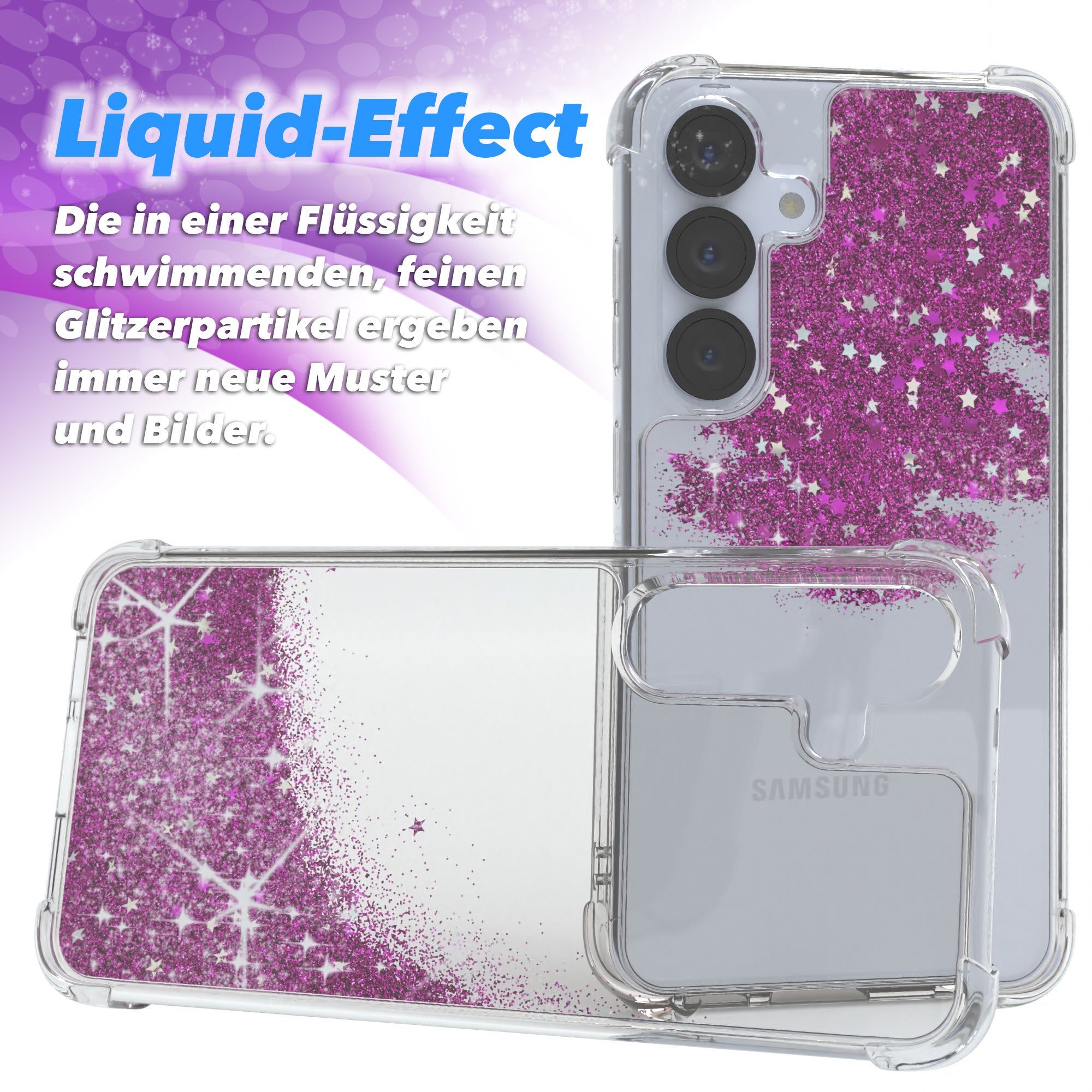 Galaxy S25 Glitzerhülle