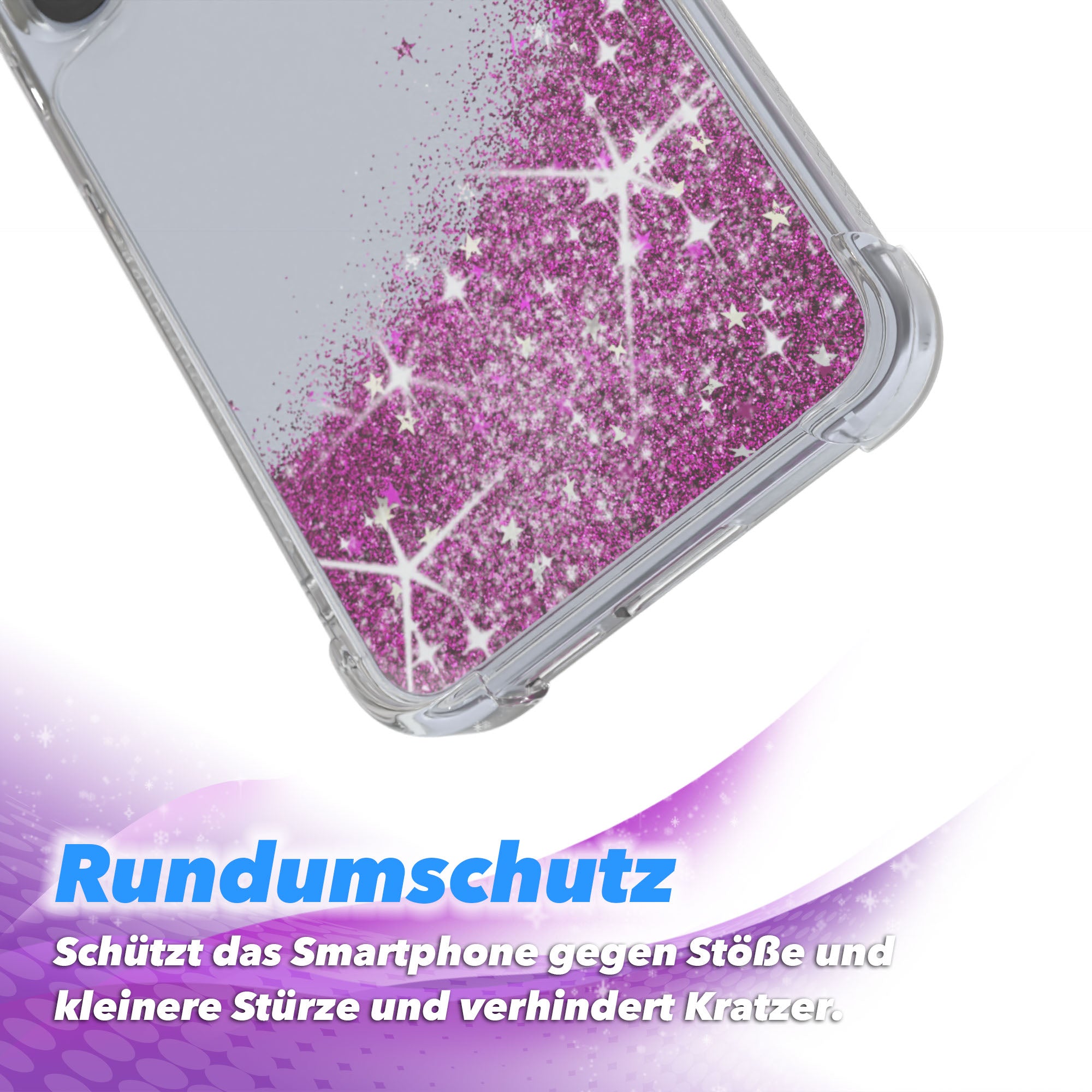 Galaxy S25 Glitzerhülle