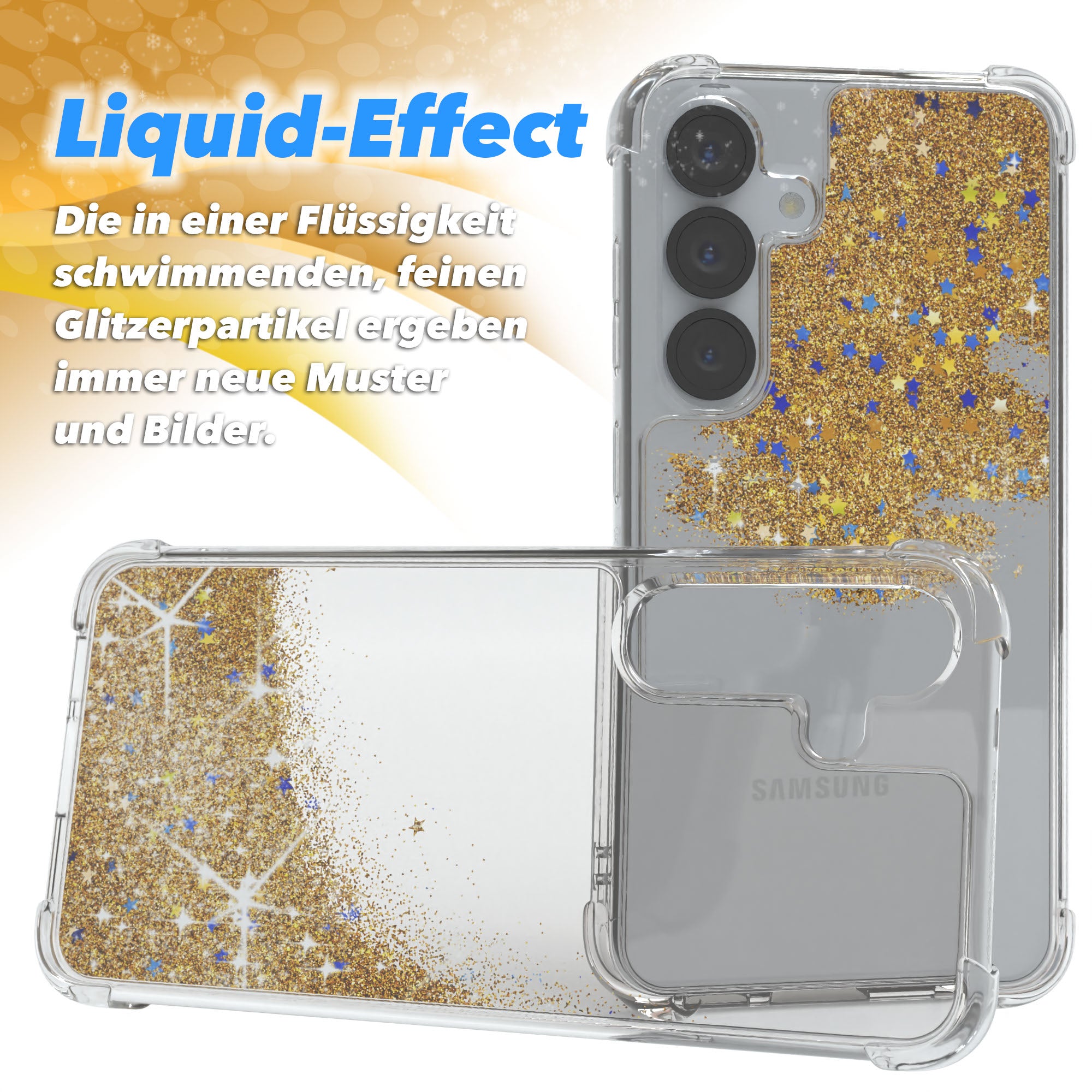 Galaxy S25 Glitzerhülle