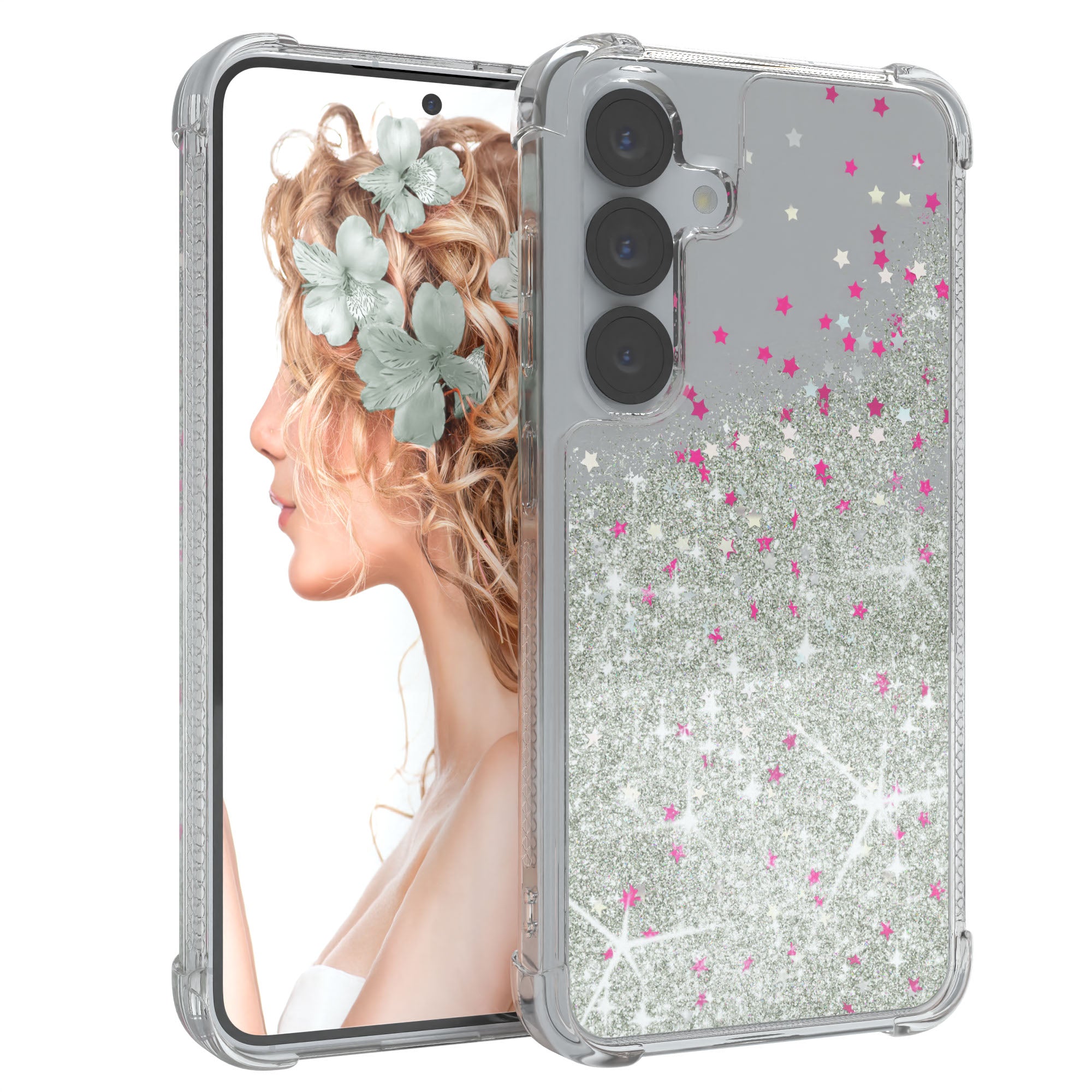 Galaxy S25 Glitzerhülle