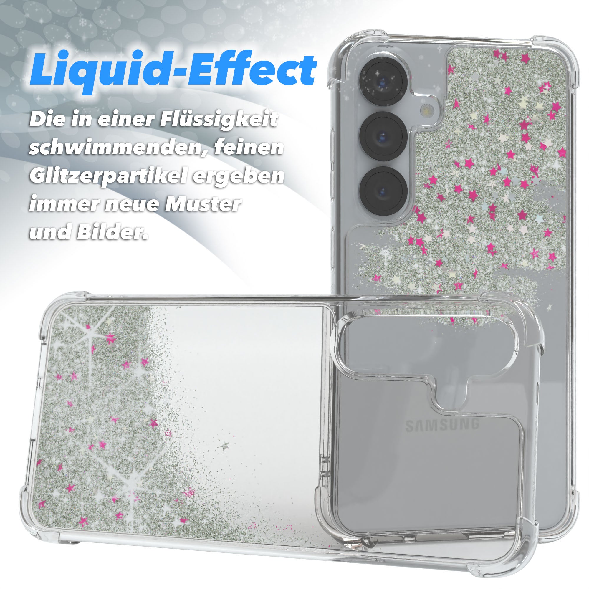 Galaxy S25 Glitzerhülle
