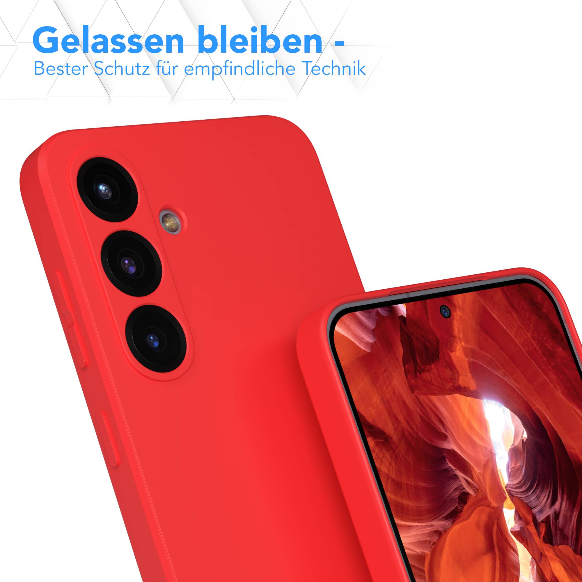 Galaxy S25 Silikonhülle