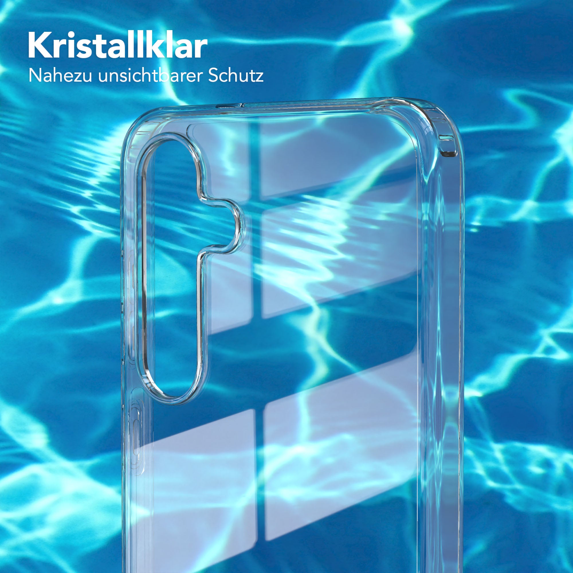 Galaxy S25 Serie Silikonhülle Transparent