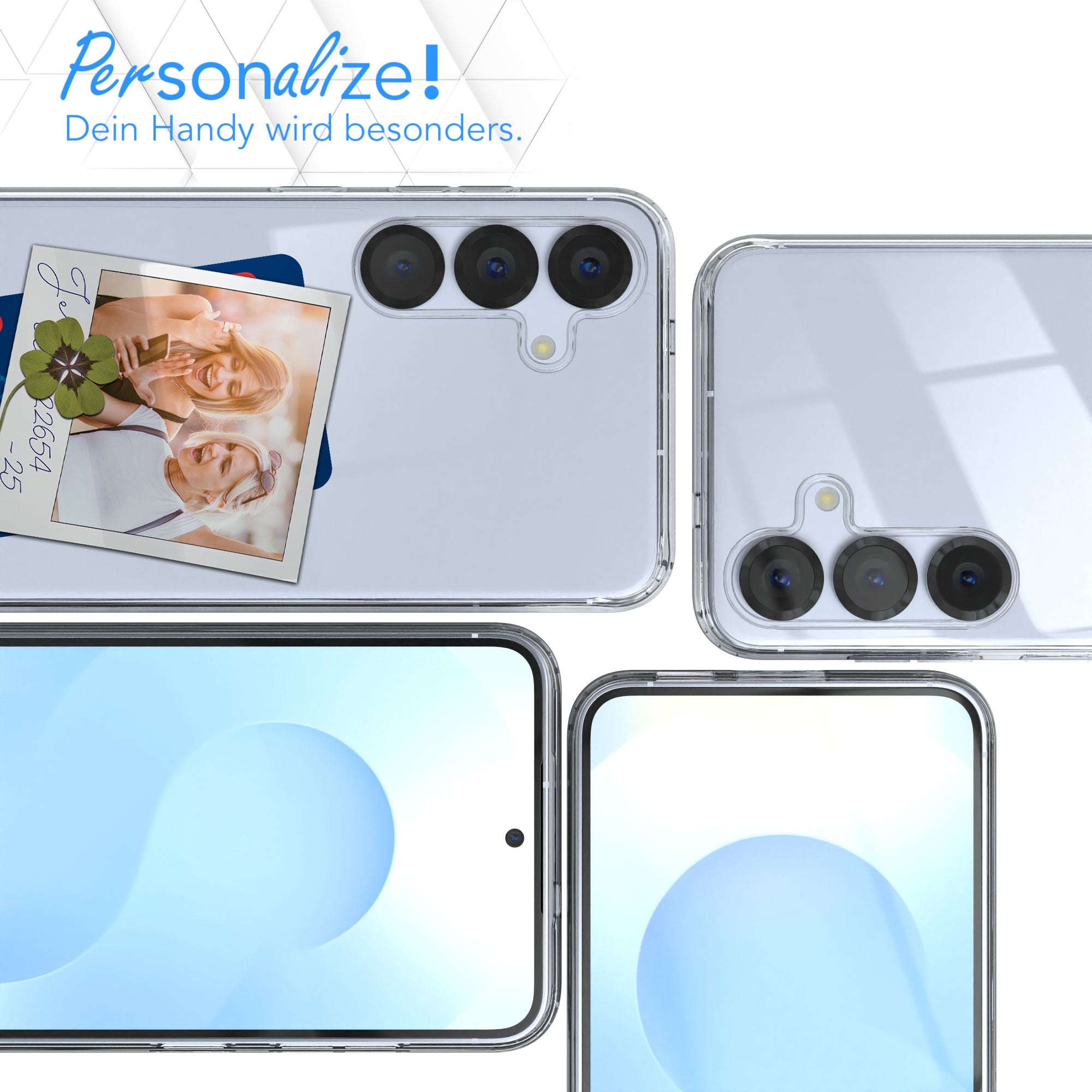 Galaxy S25 Serie Silikonhülle Transparent