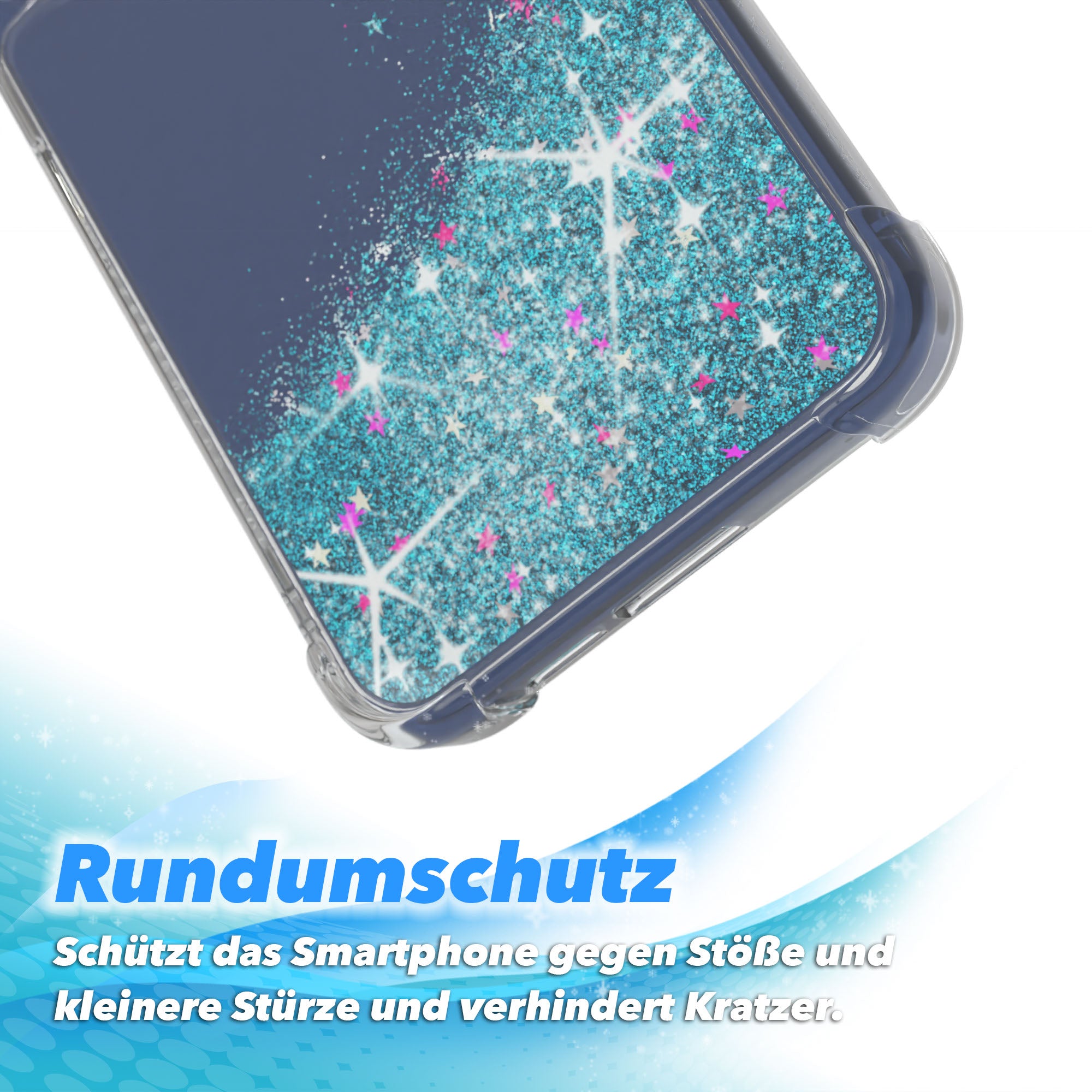 Galaxy S25 Plus Glitzerhülle