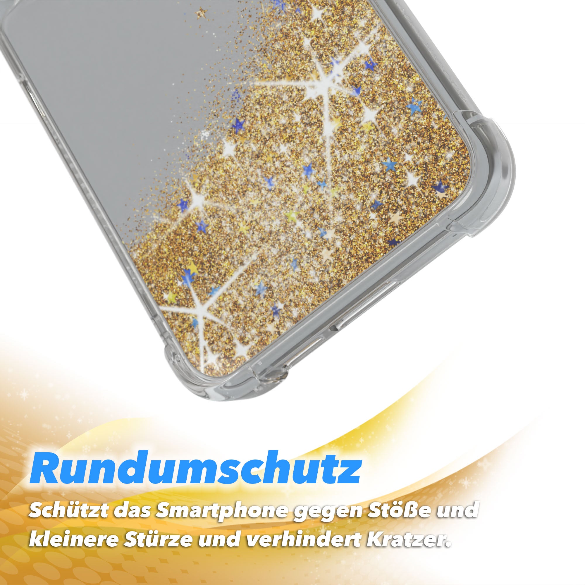 Galaxy S25 Plus Glitzerhülle