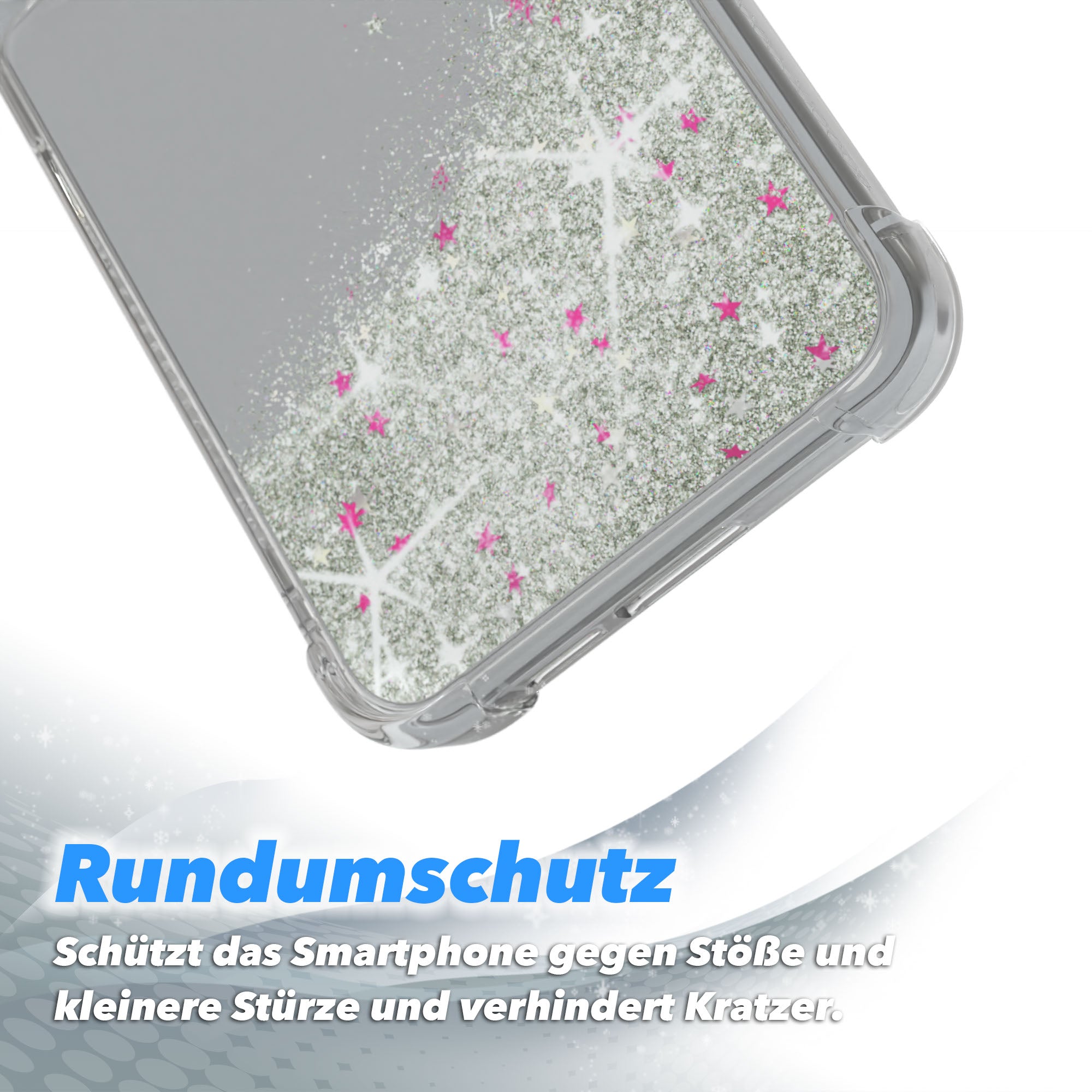 Galaxy S25 Plus Glitzerhülle