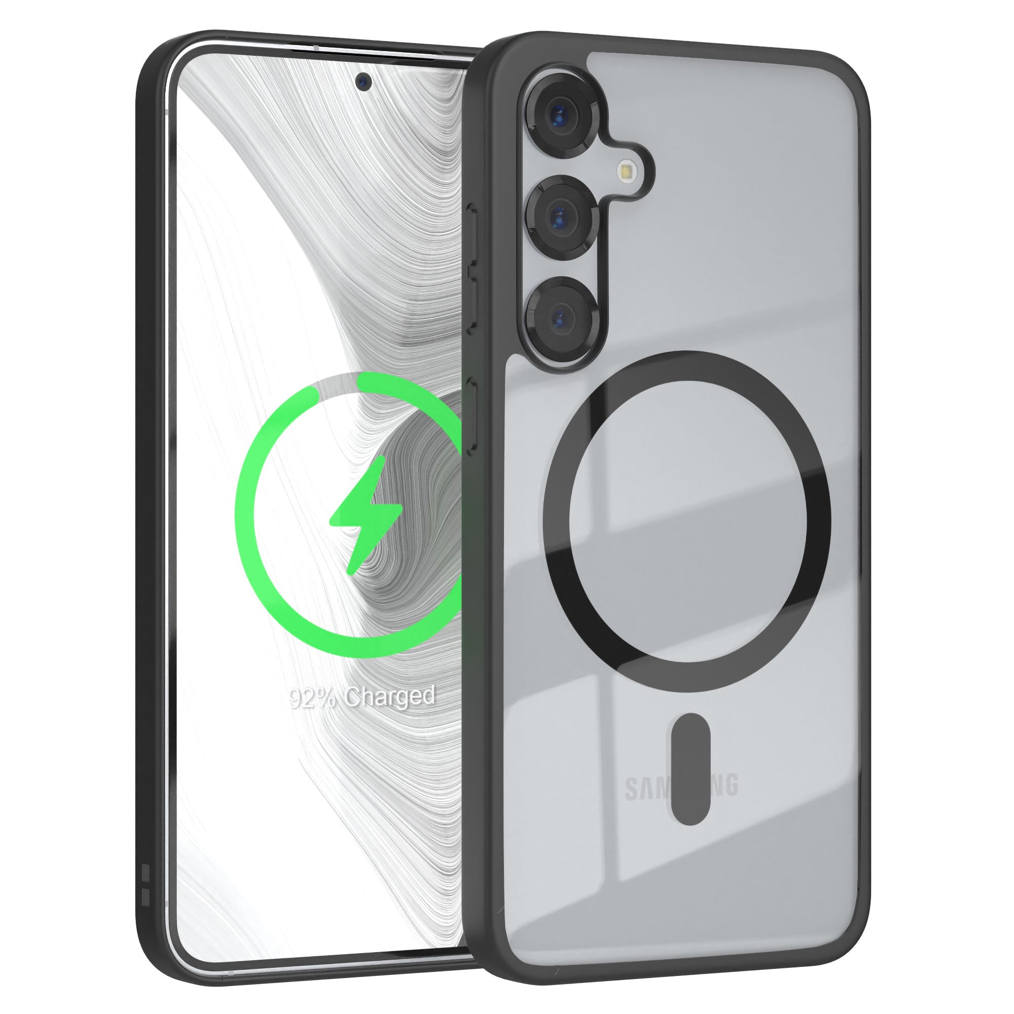 Galaxy S25 Plus transparente Hülle mit MagSafe