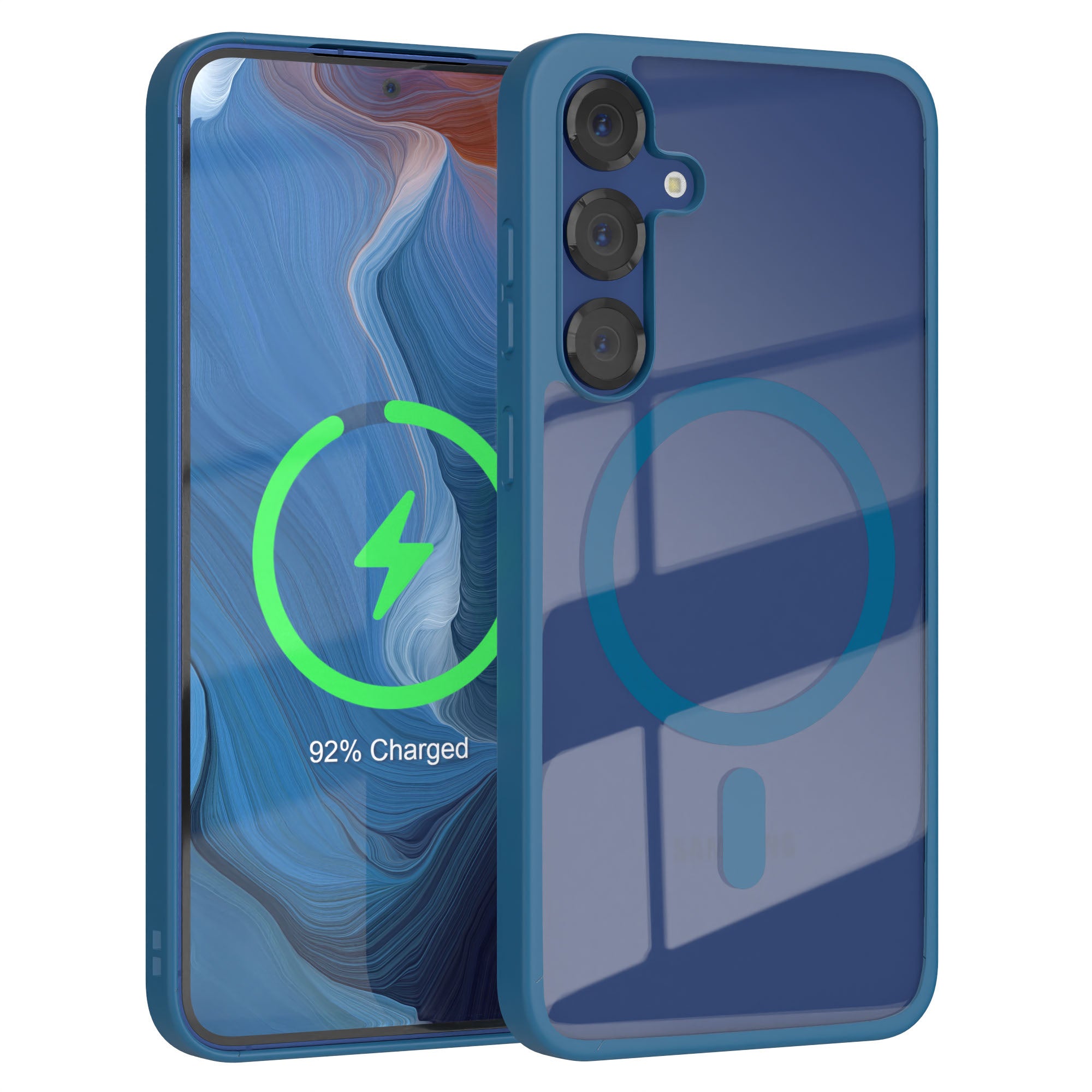 Galaxy S25 Plus transparente Hülle mit MagSafe