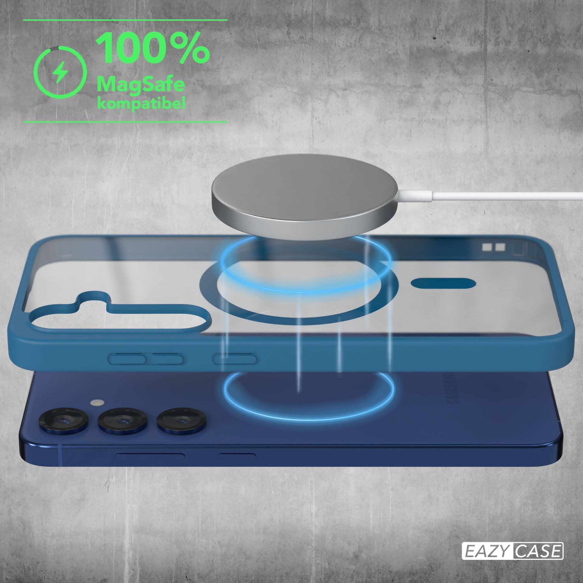 Galaxy S25 Plus transparente Hülle mit MagSafe
