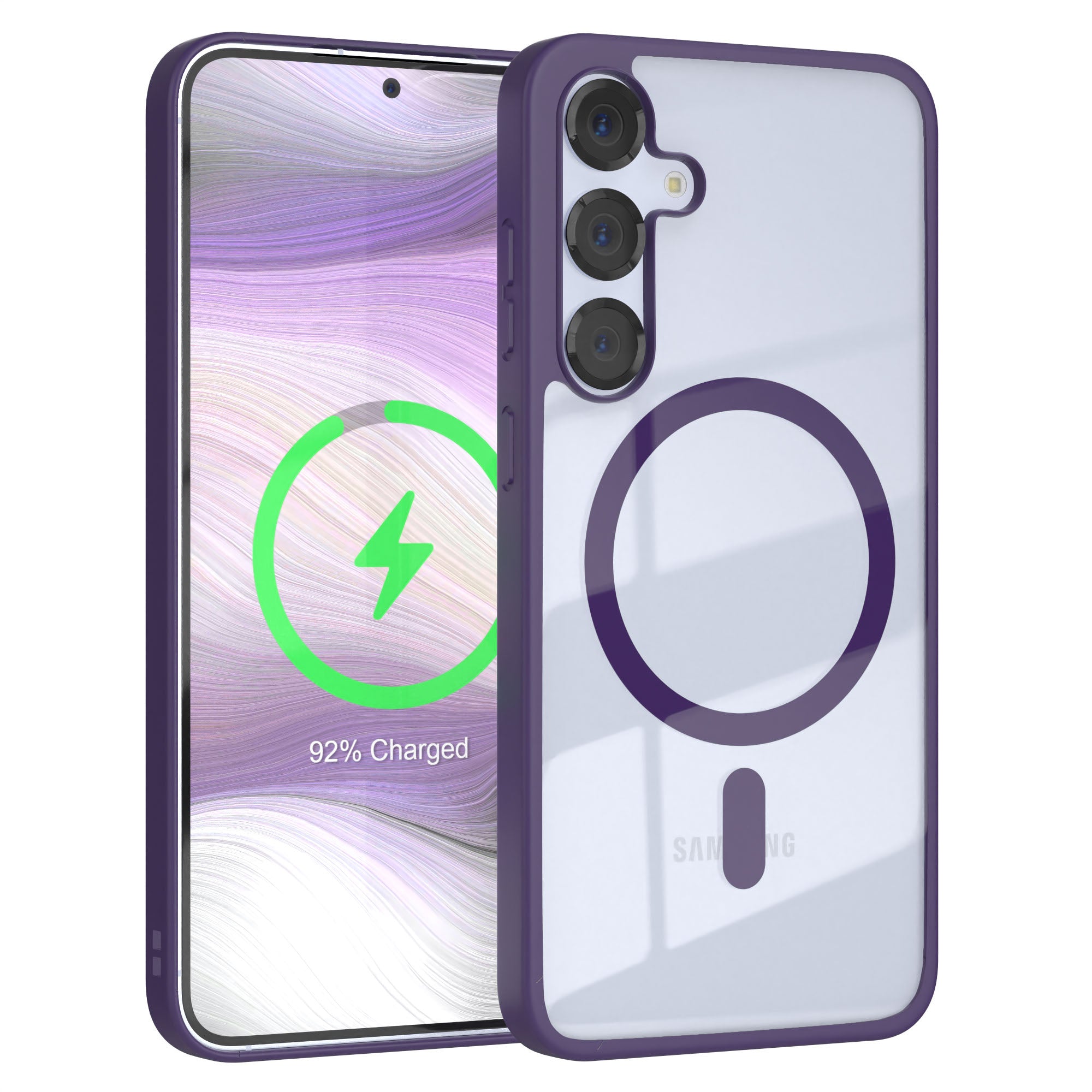 Galaxy S25 Plus transparente Hülle mit MagSafe