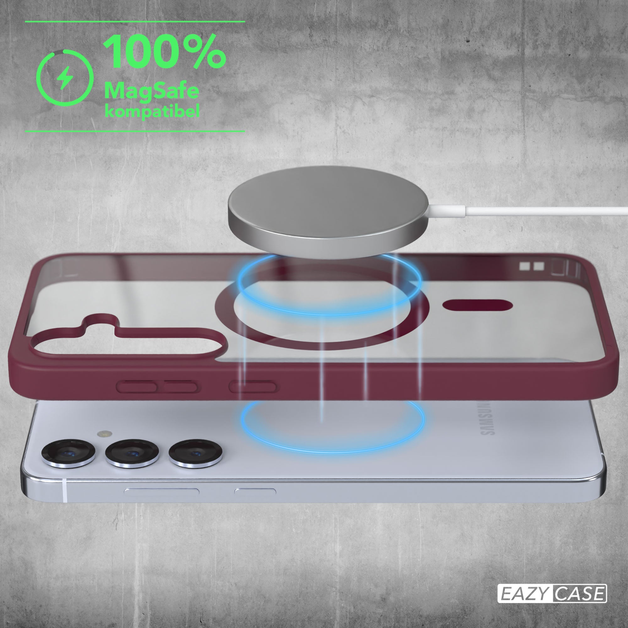 Galaxy S25 Plus transparente Hülle mit MagSafe