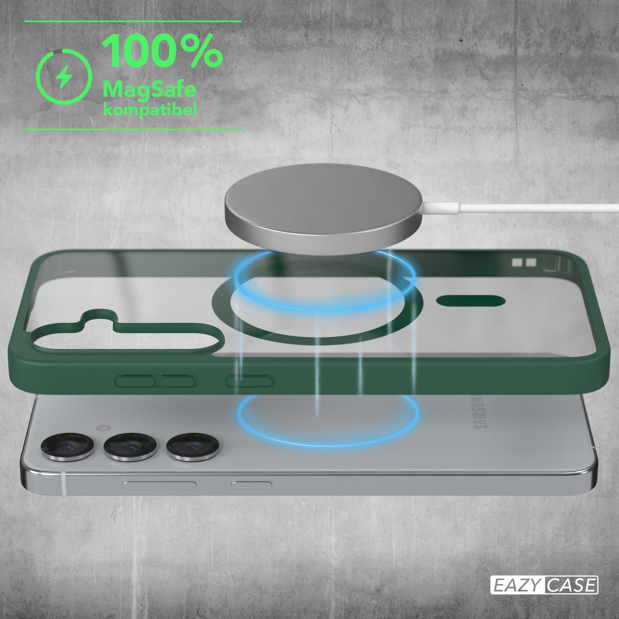 Galaxy S25 Plus transparente Hülle mit MagSafe