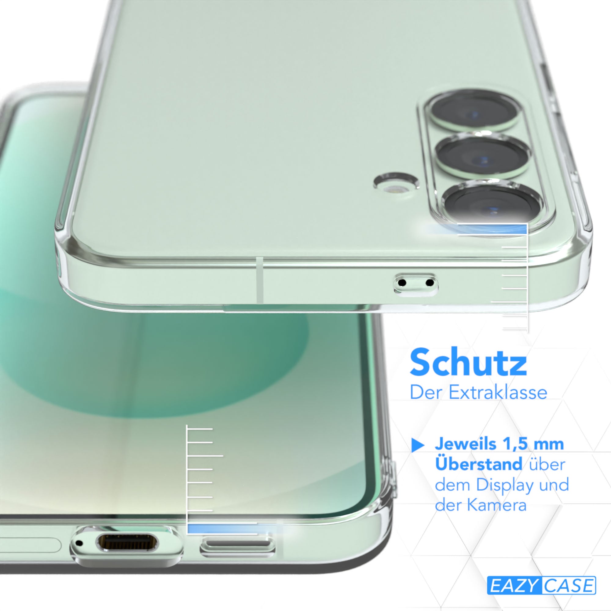 Galaxy S25 Plus transparentes Slimcover