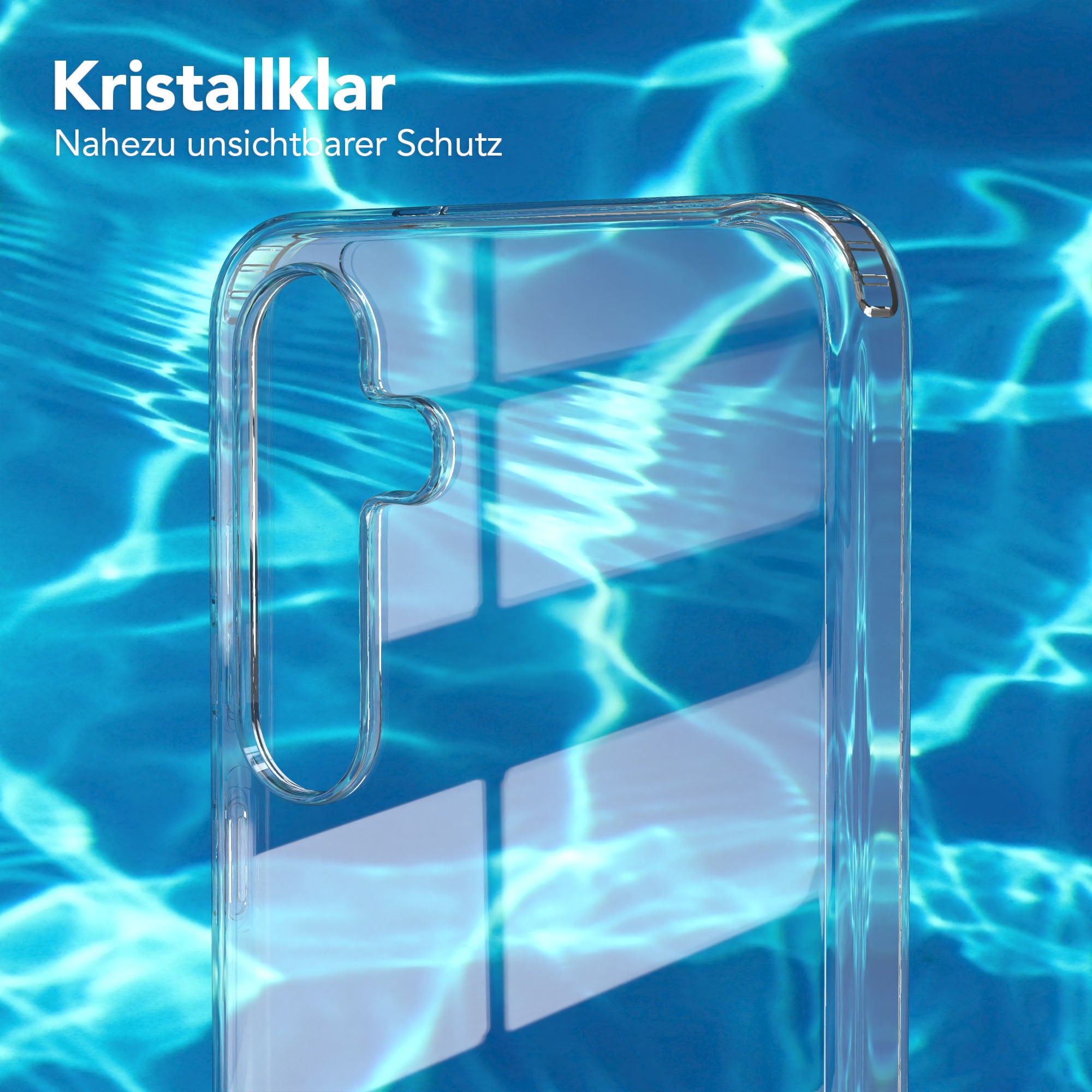 Galaxy S25 Serie Silikonhülle Transparent