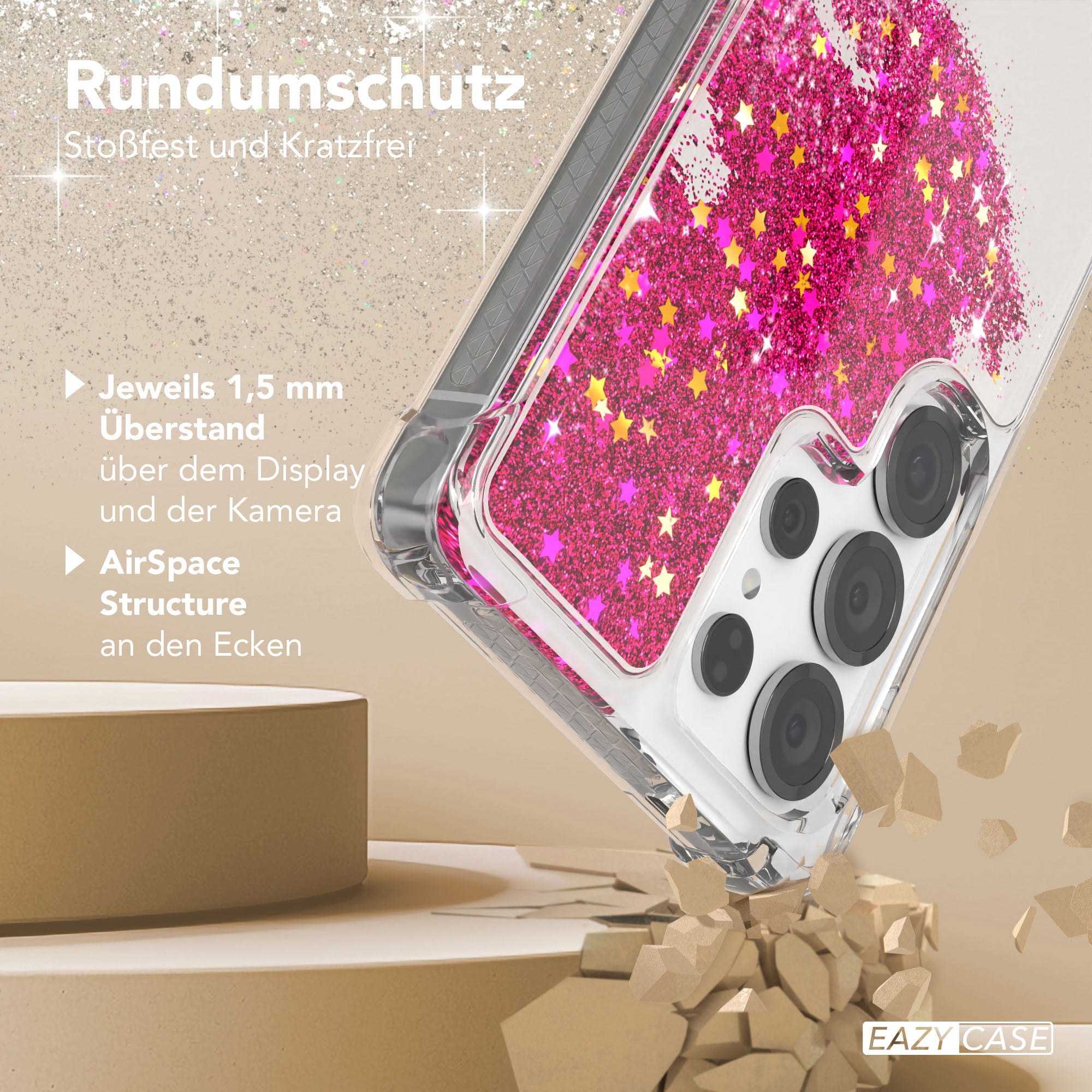 Galaxy S25 Ultra Glitzerhülle