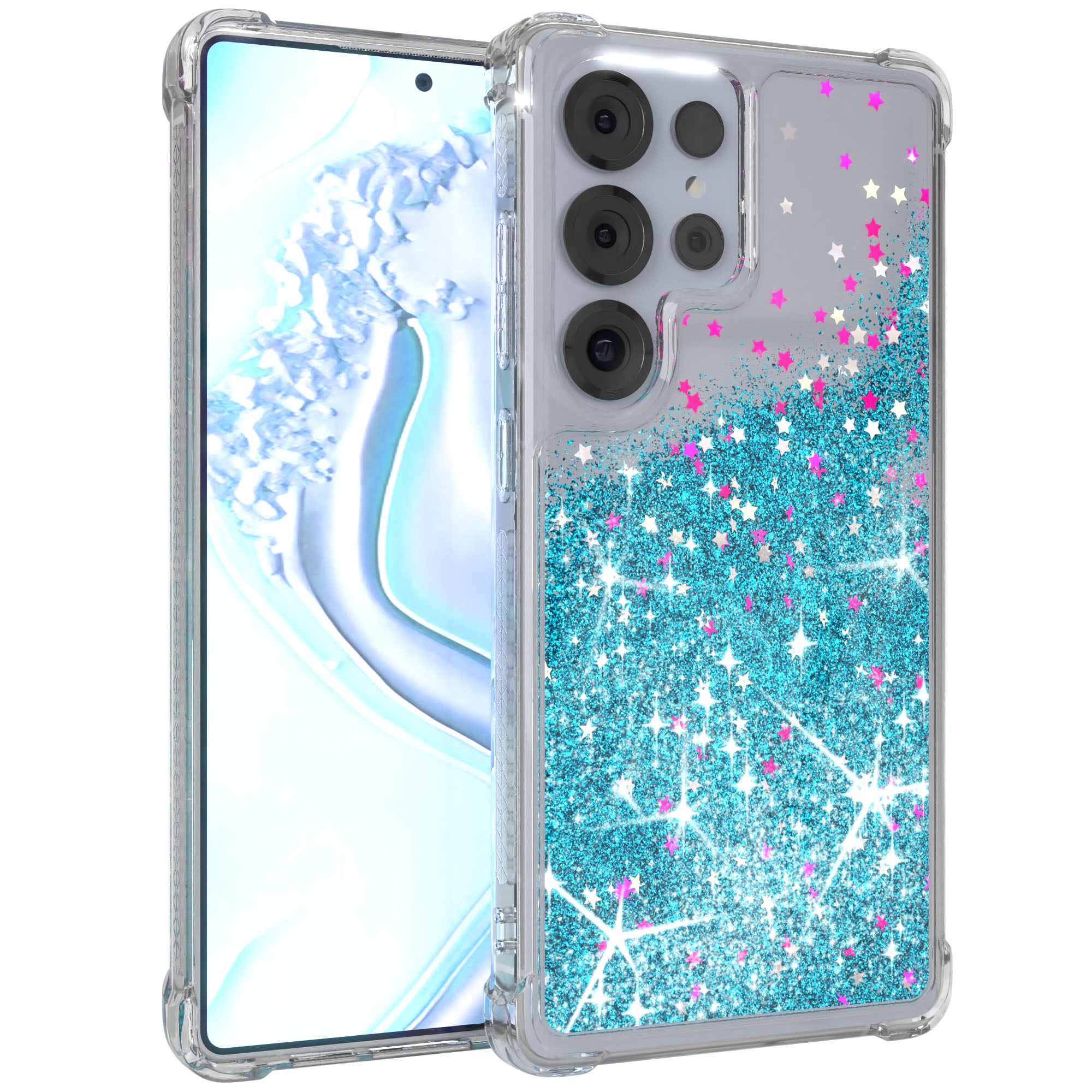 Galaxy S25 Ultra Glitzerhülle