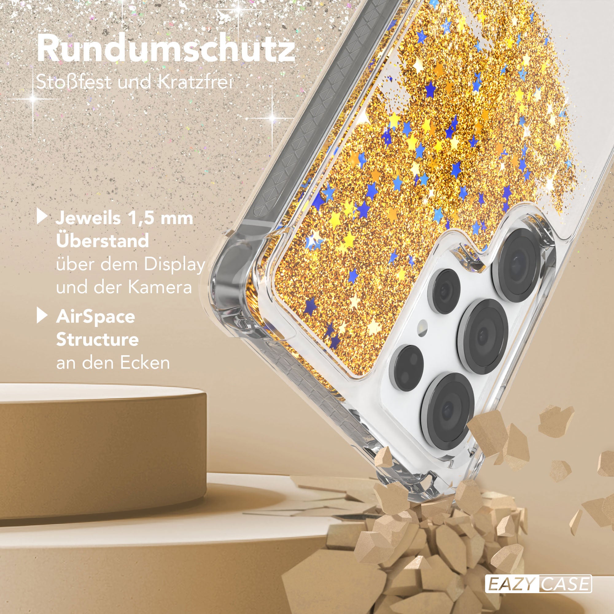 Galaxy S25 Ultra Glitzerhülle
