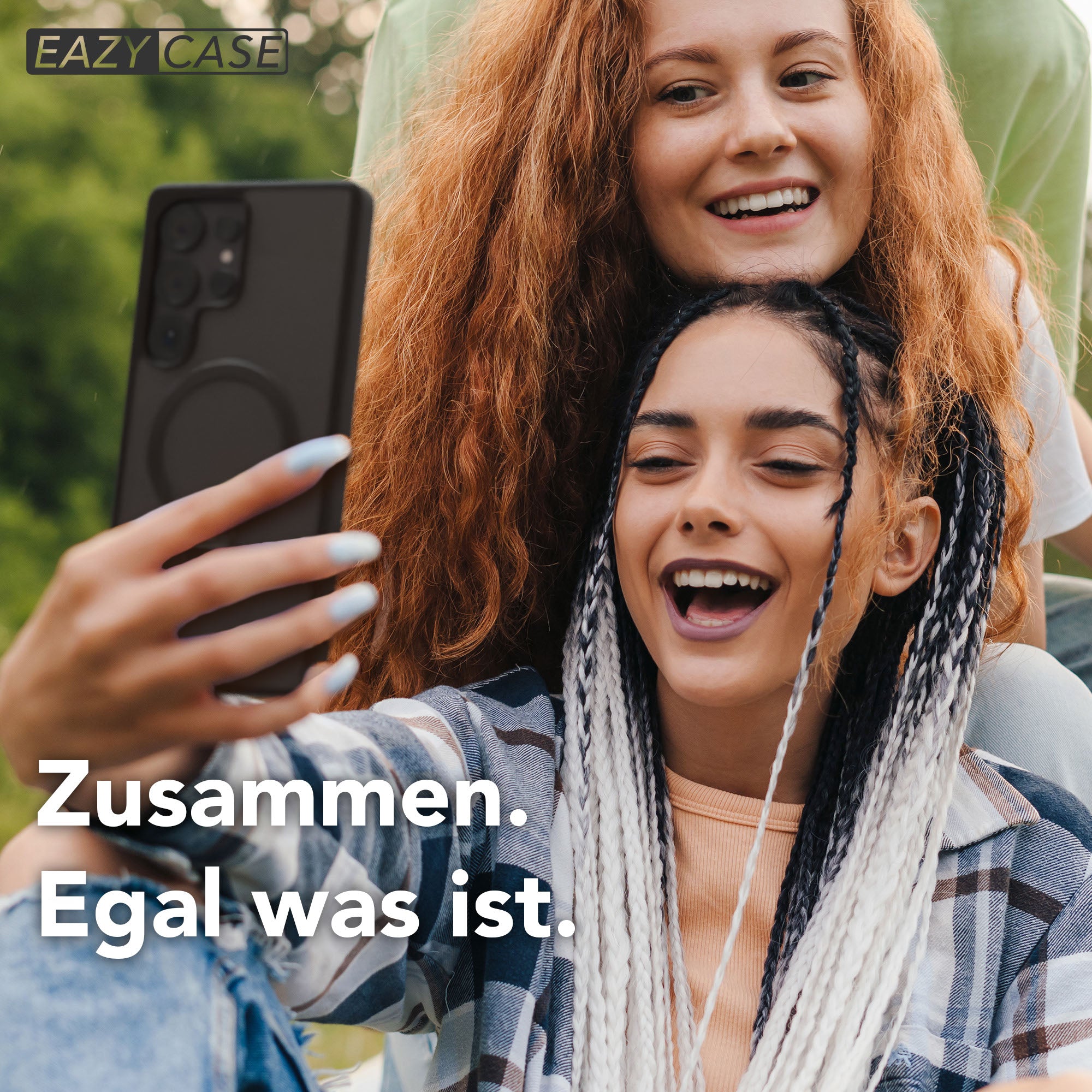 Galaxy S25 Ultra Outdoor Hülle + drehbarer Ring mit MagSafe