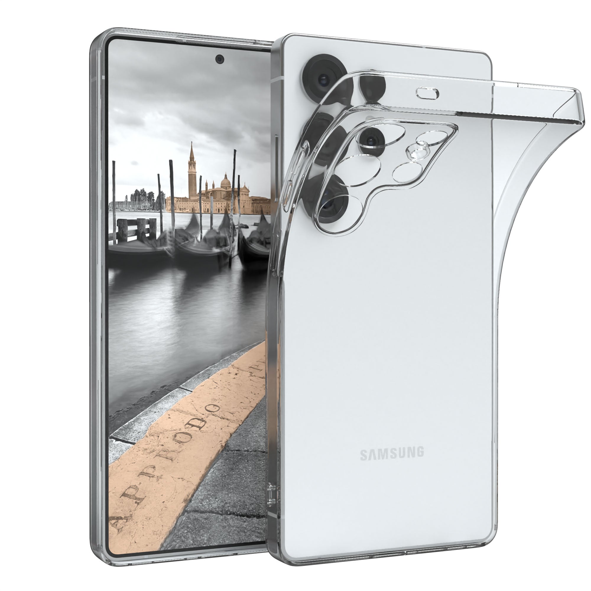 Galaxy S25 Ultra transparentes Slimcover