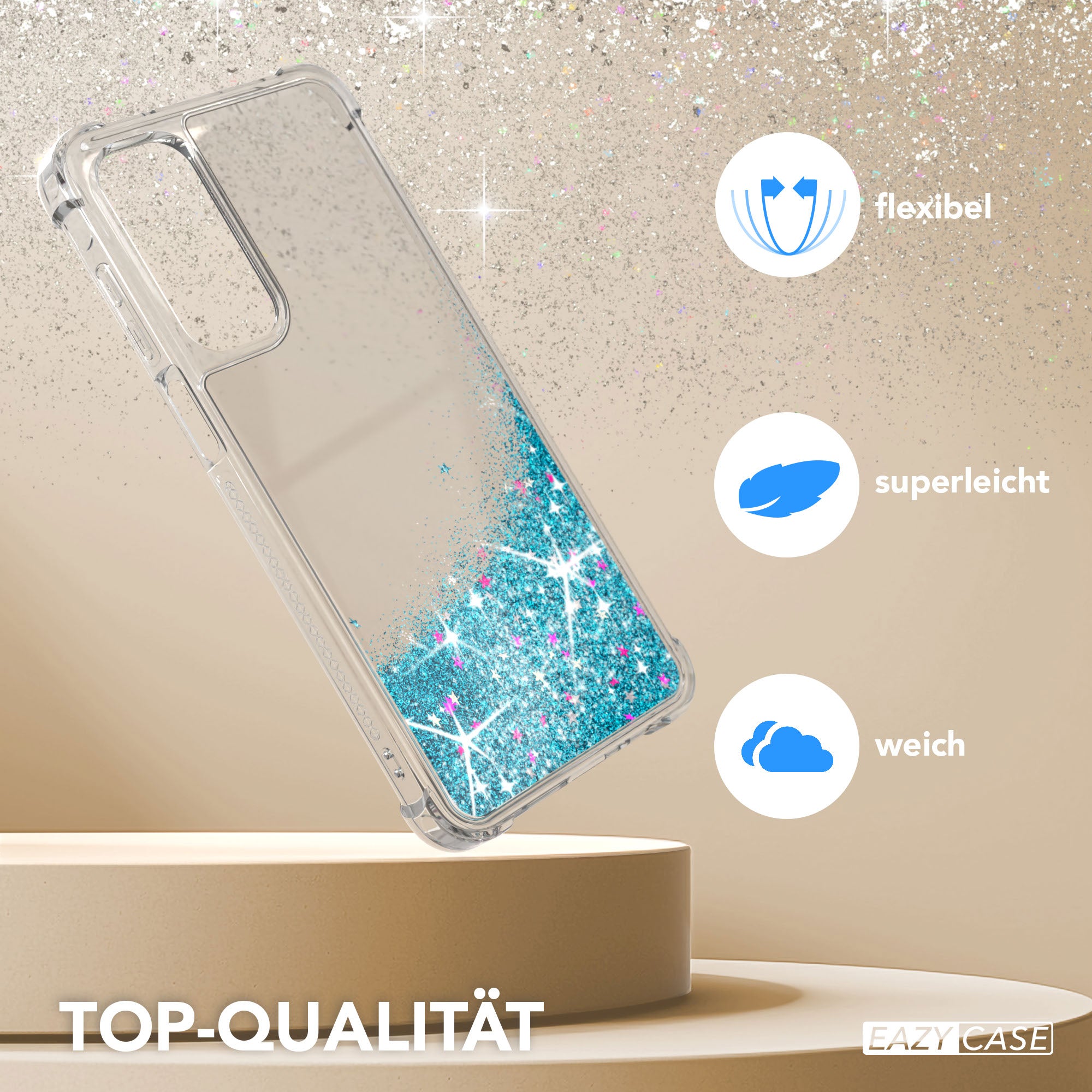 Galaxy A16 Glitzerhülle