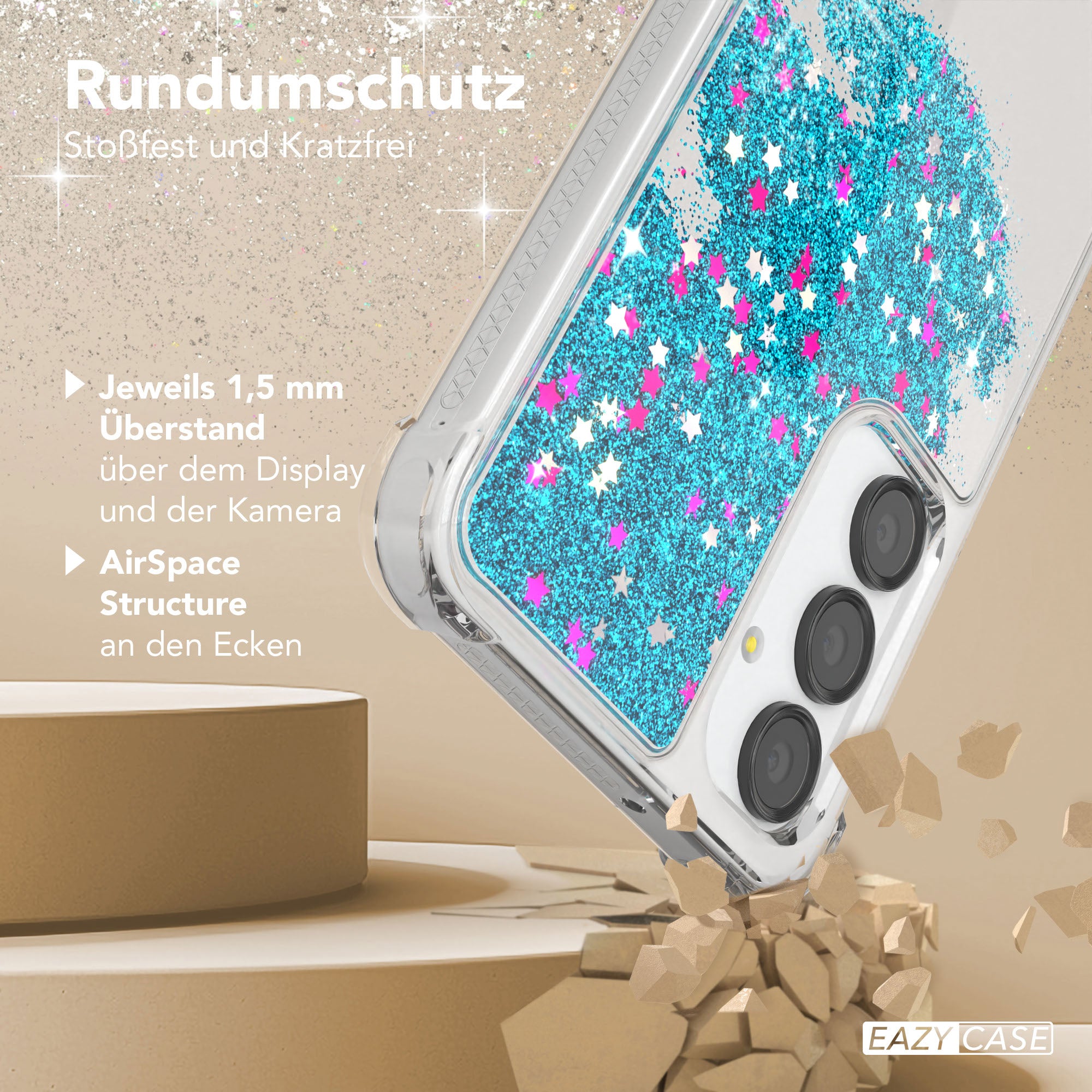 Galaxy A16 Glitzerhülle