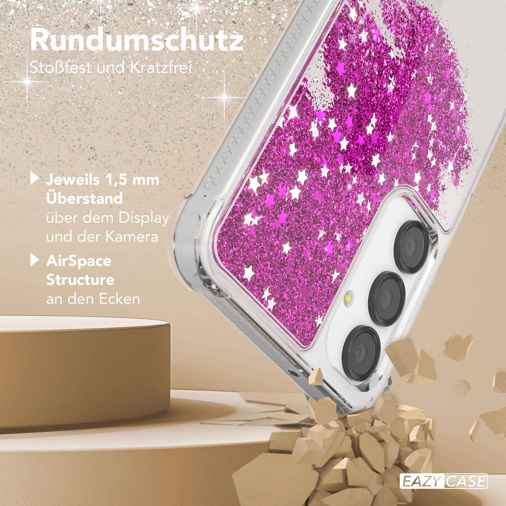 Galaxy A16 Glitzerhülle
