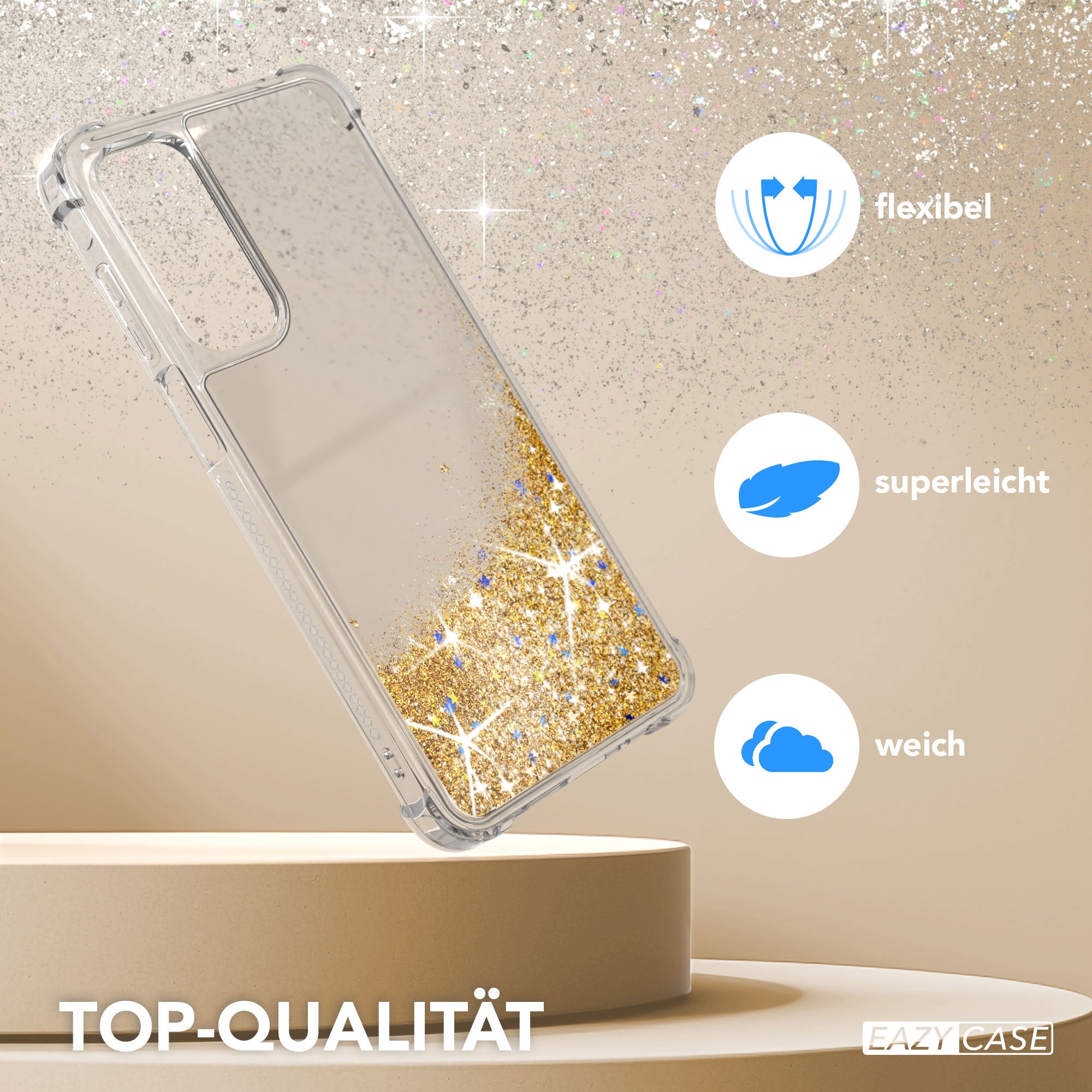 Galaxy A16 Glitzerhülle