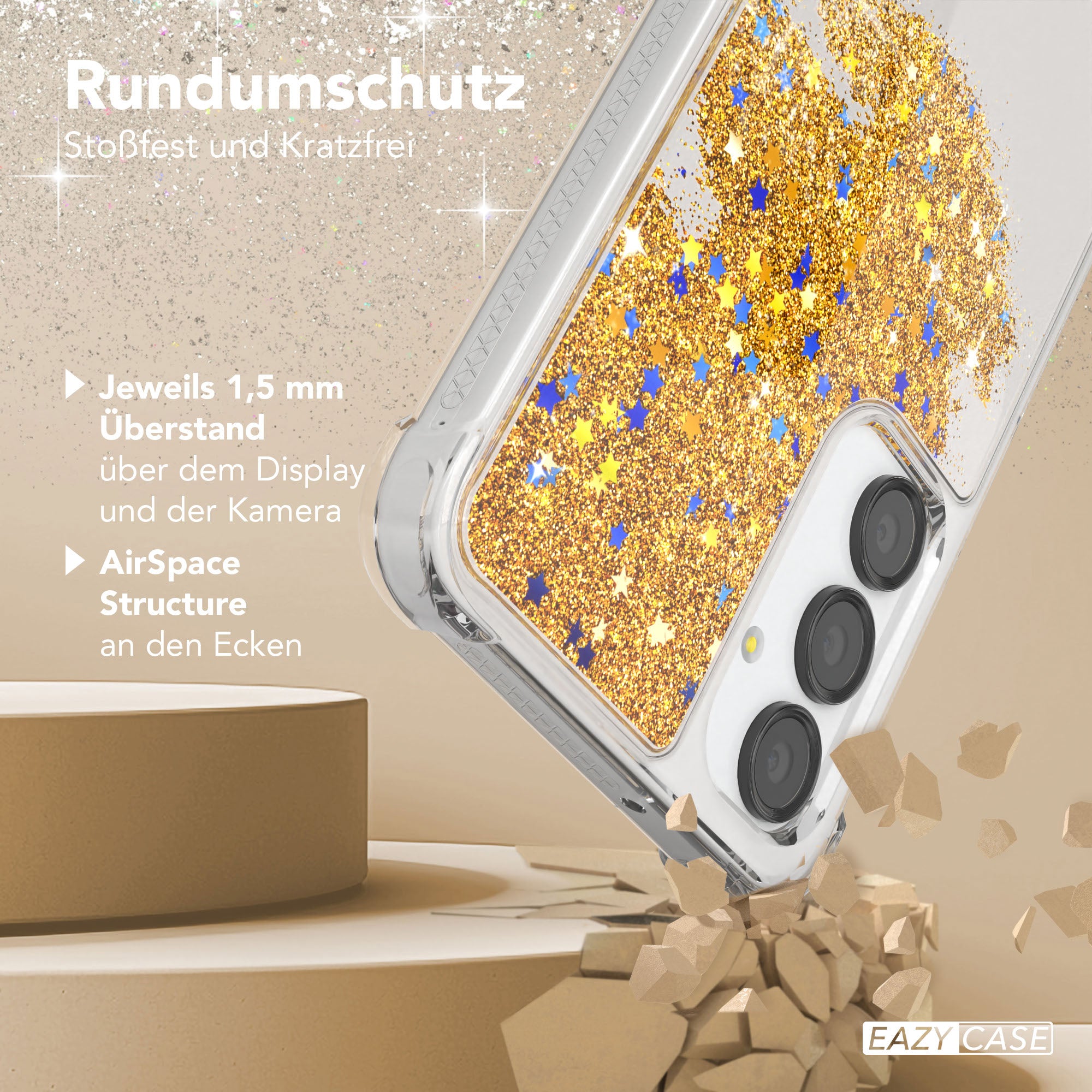 Galaxy A16 Glitzerhülle