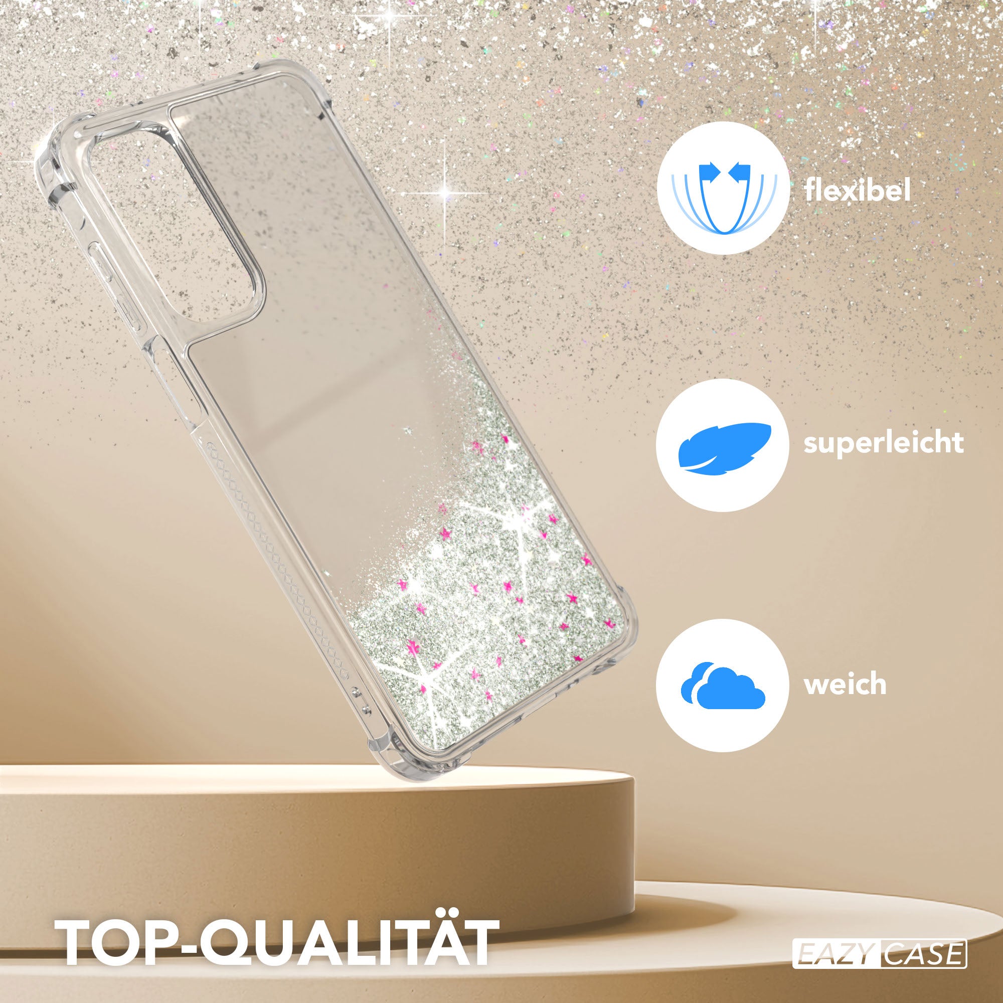 Galaxy A16 Glitzerhülle