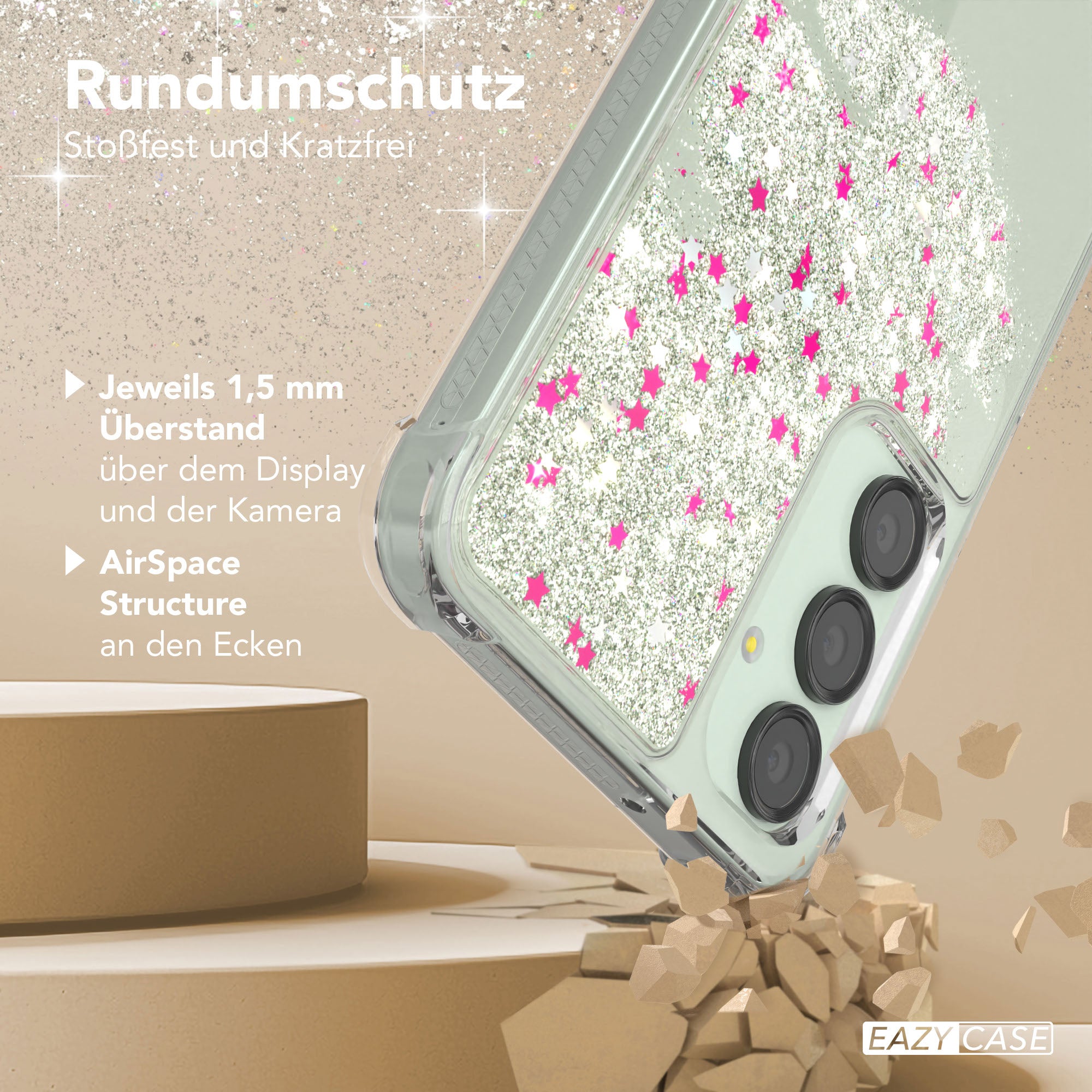 Galaxy A16 Glitzerhülle