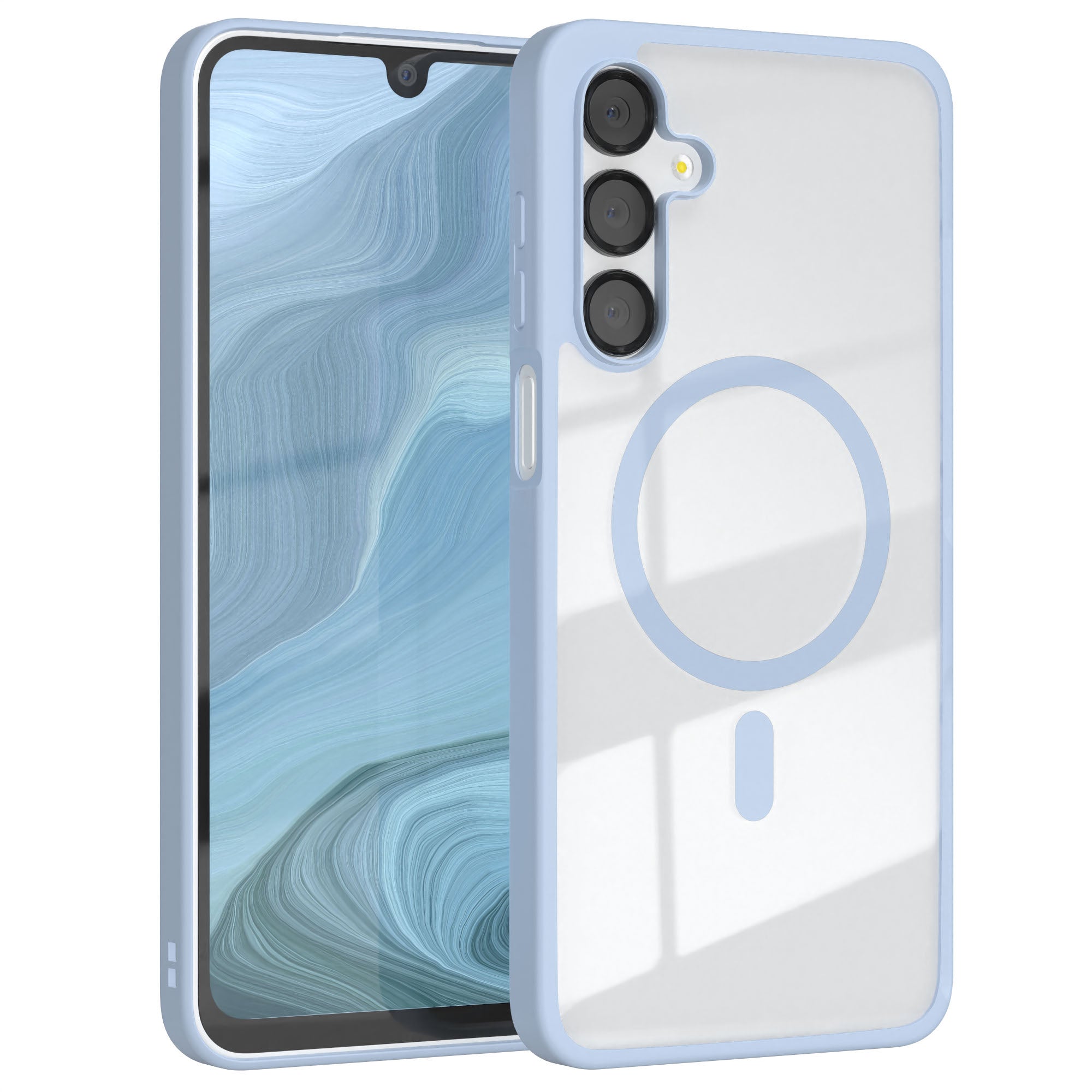 Galaxy A16 transparente Hülle mit MagSafe