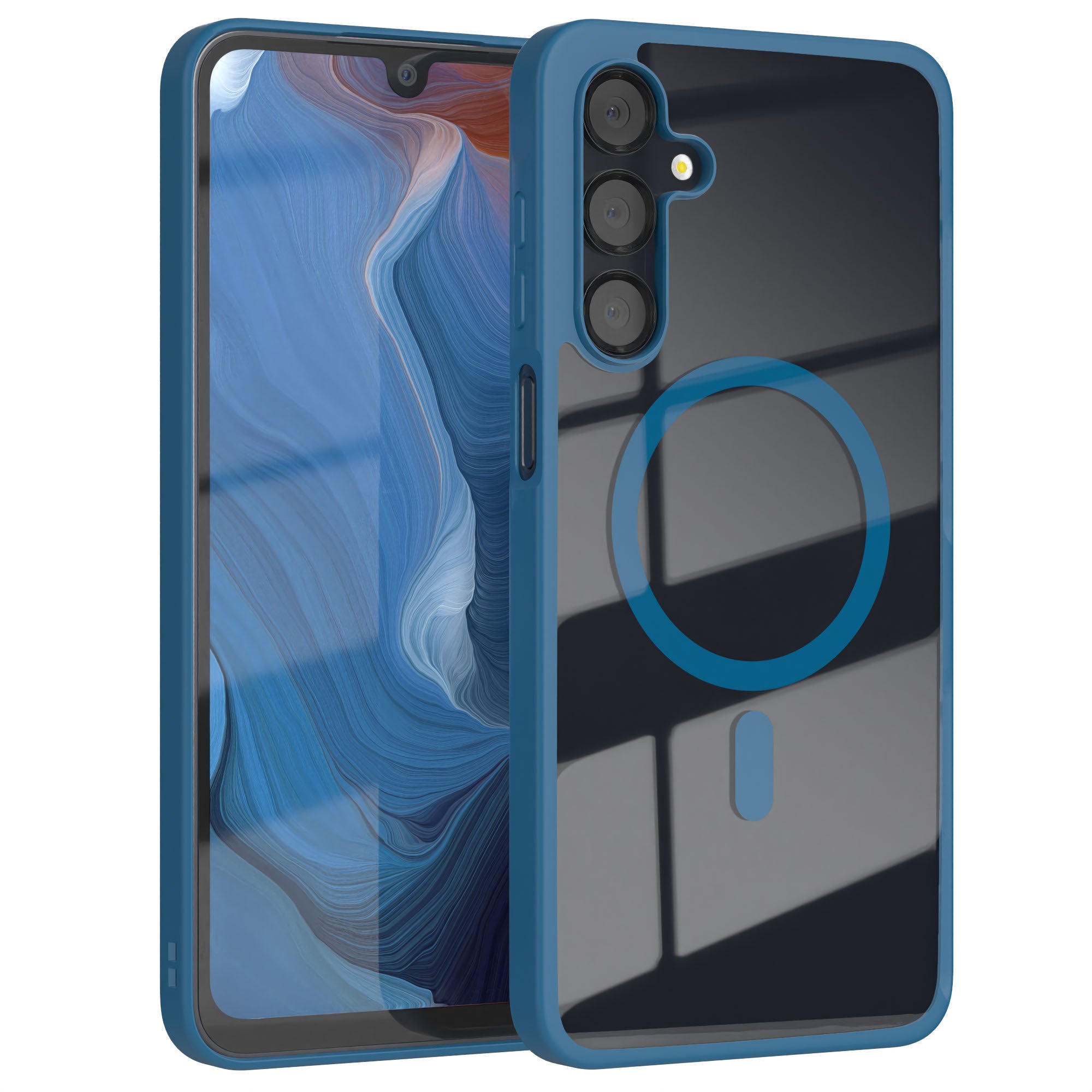 Galaxy A16 transparente Hülle mit MagSafe