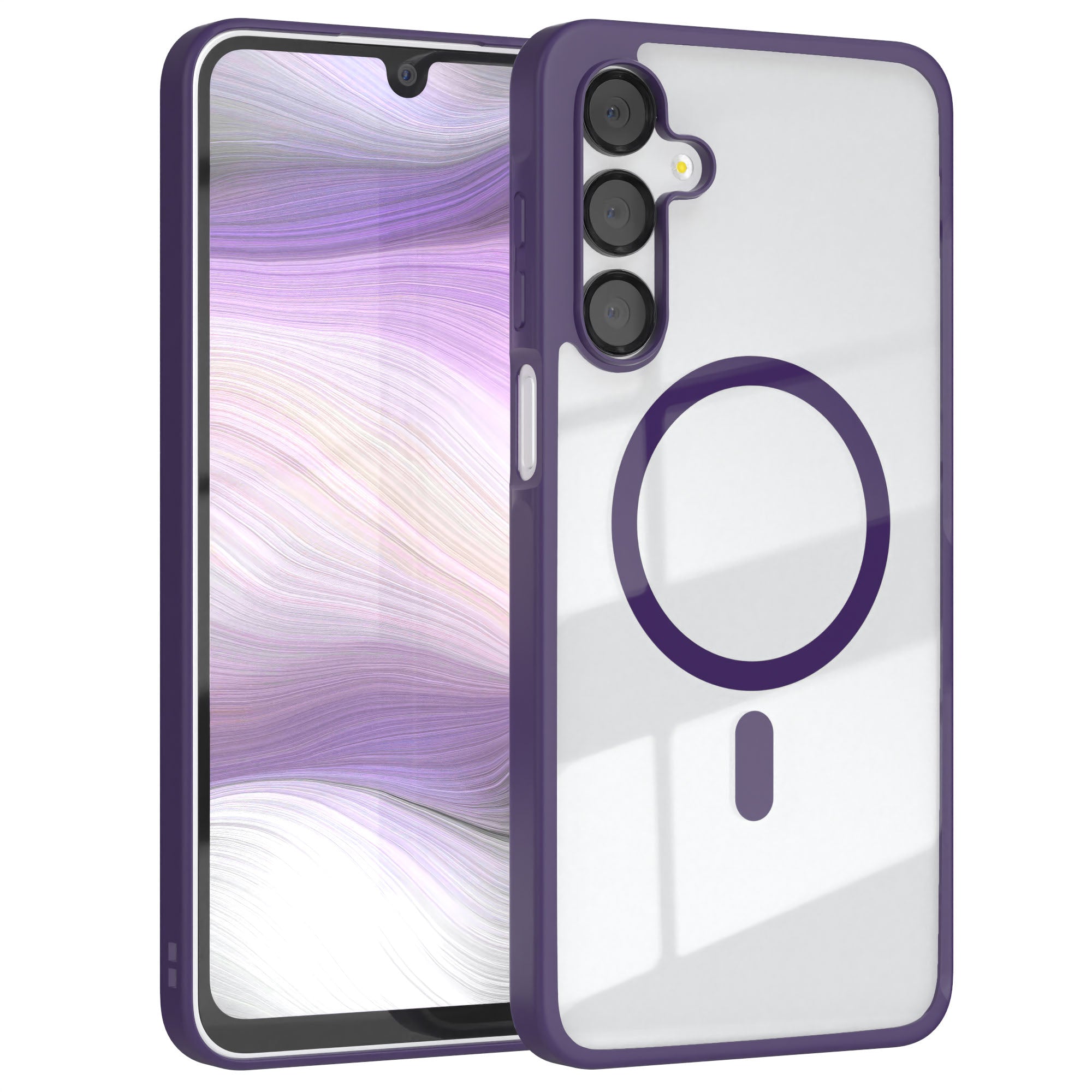 Galaxy A16 transparente Hülle mit MagSafe