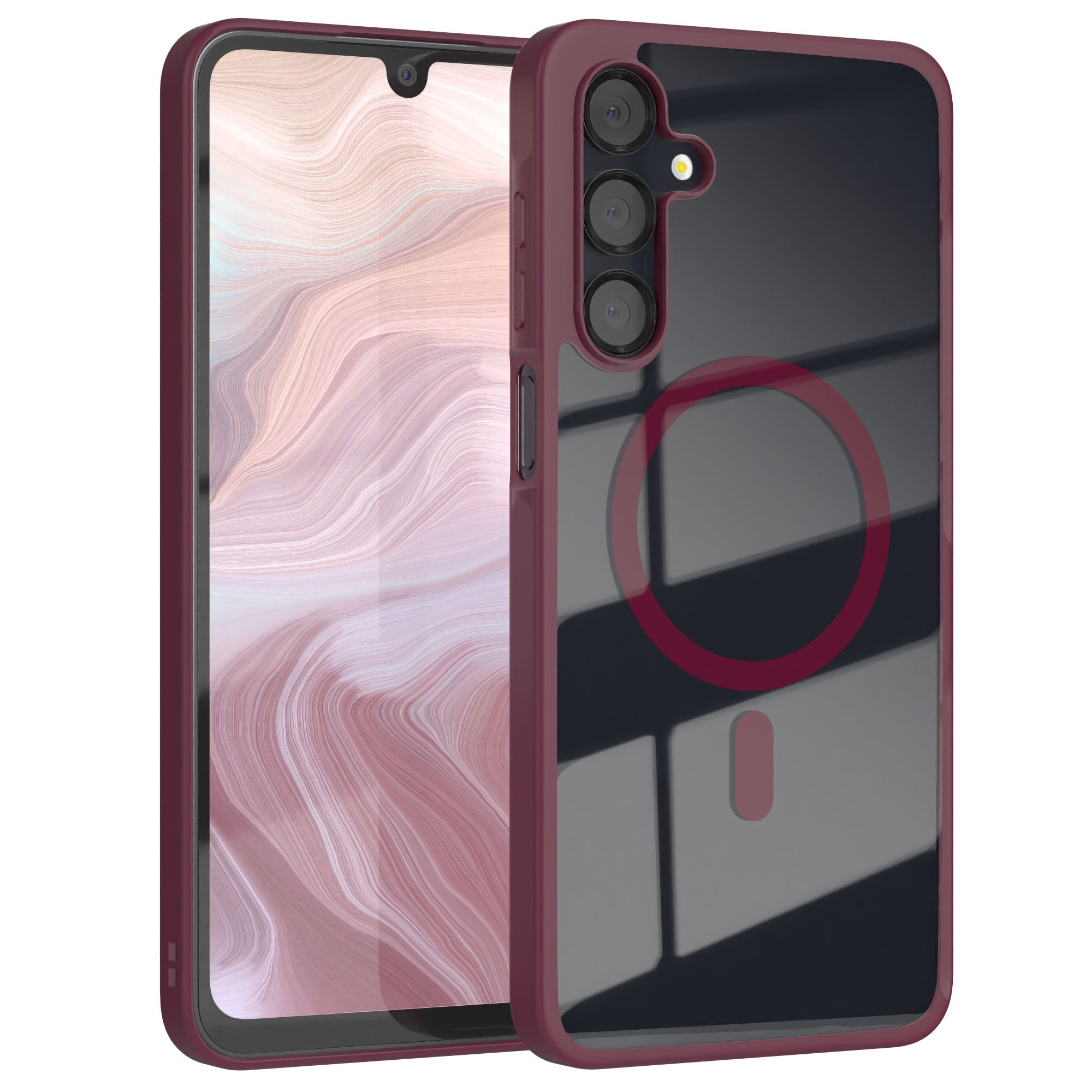 Galaxy A16 transparente Hülle mit MagSafe