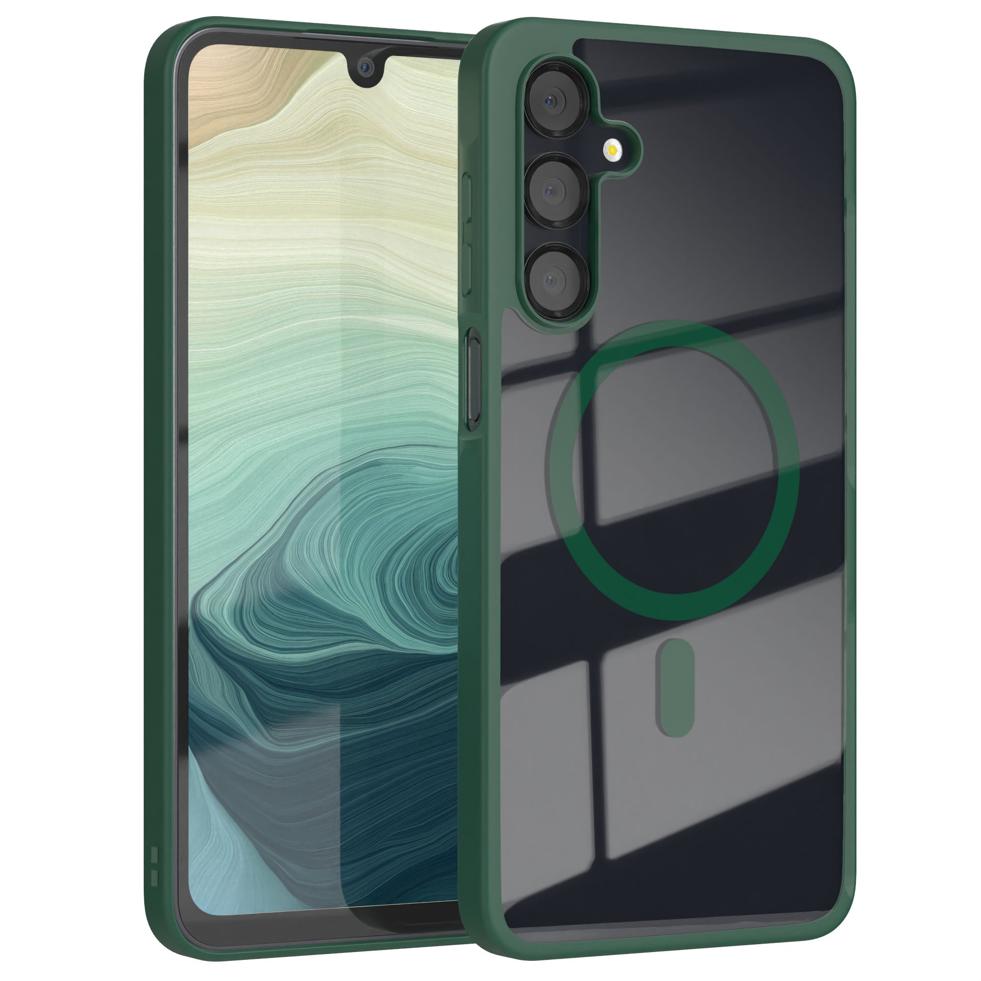 Galaxy A16 transparente Hülle mit MagSafe
