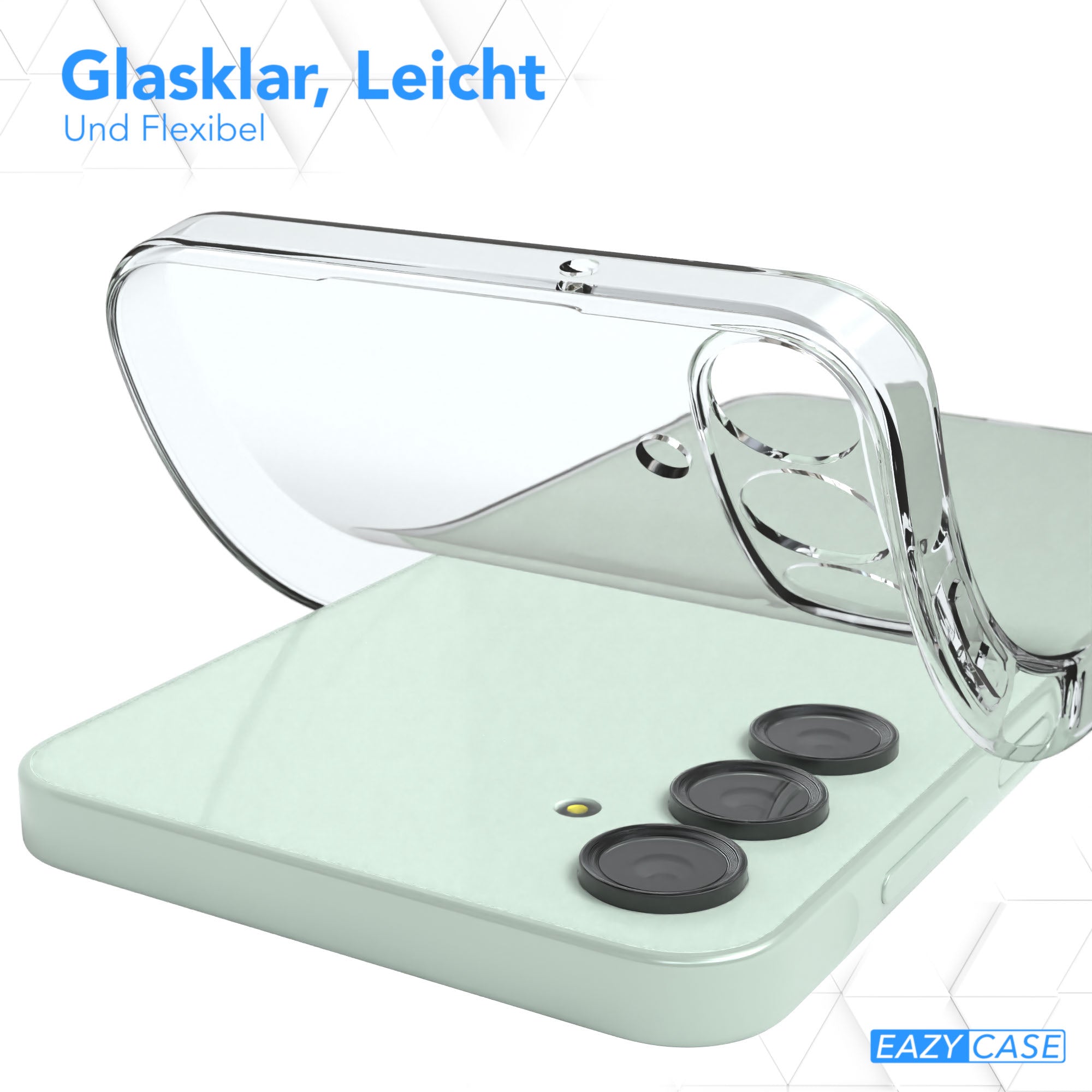 Galaxy A16 transparentes Slimcover