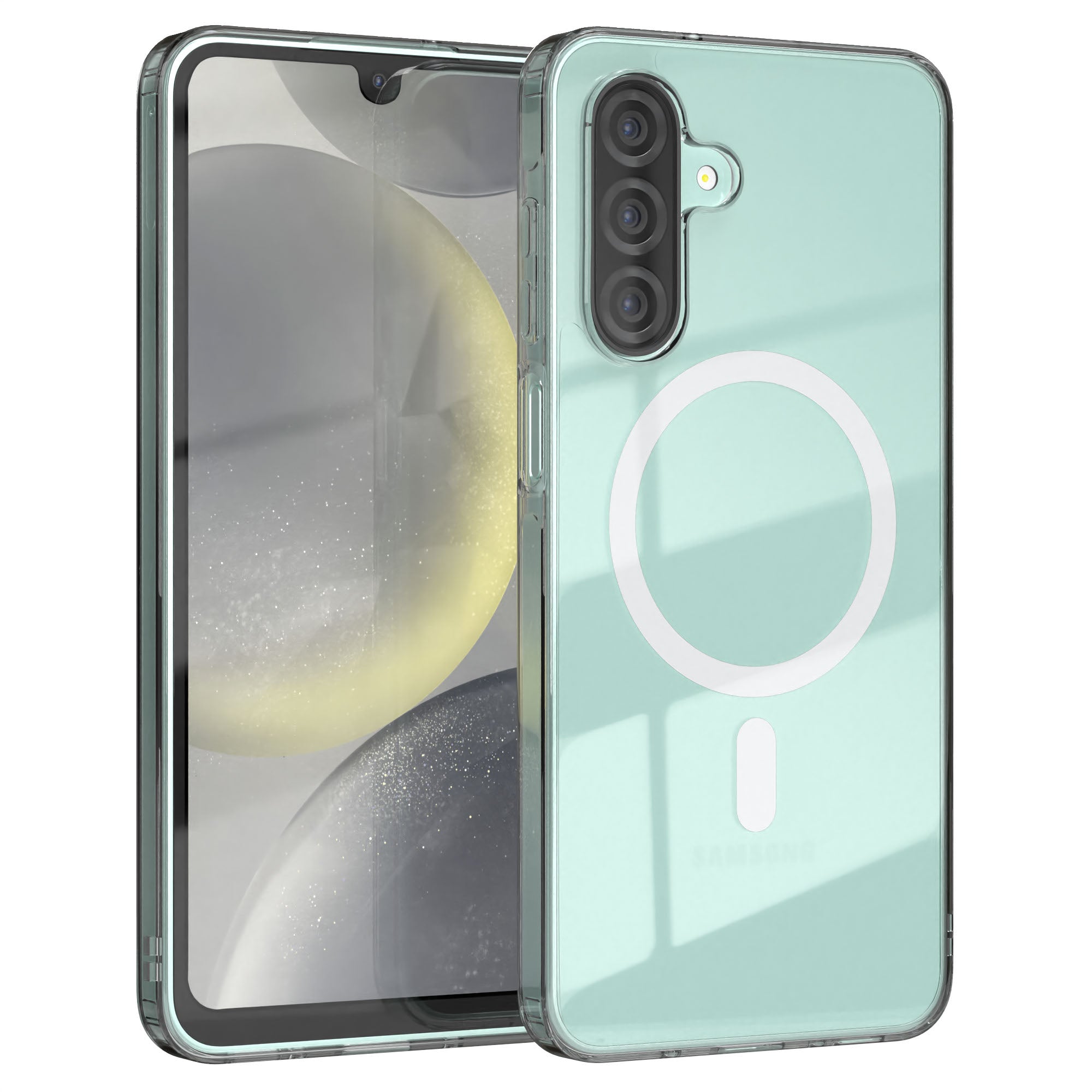 Galaxy A26 transparente Hülle mit MagSafe