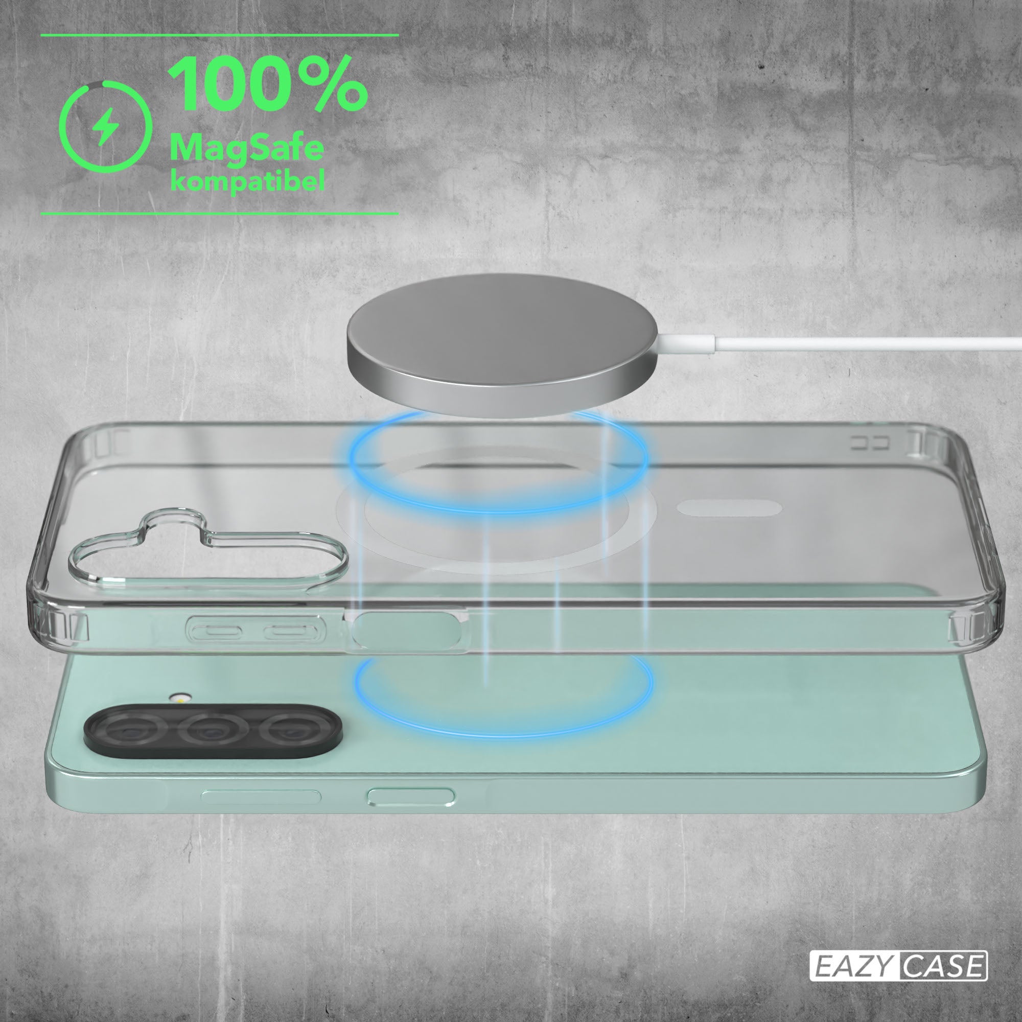Galaxy A26 transparente Hülle mit MagSafe