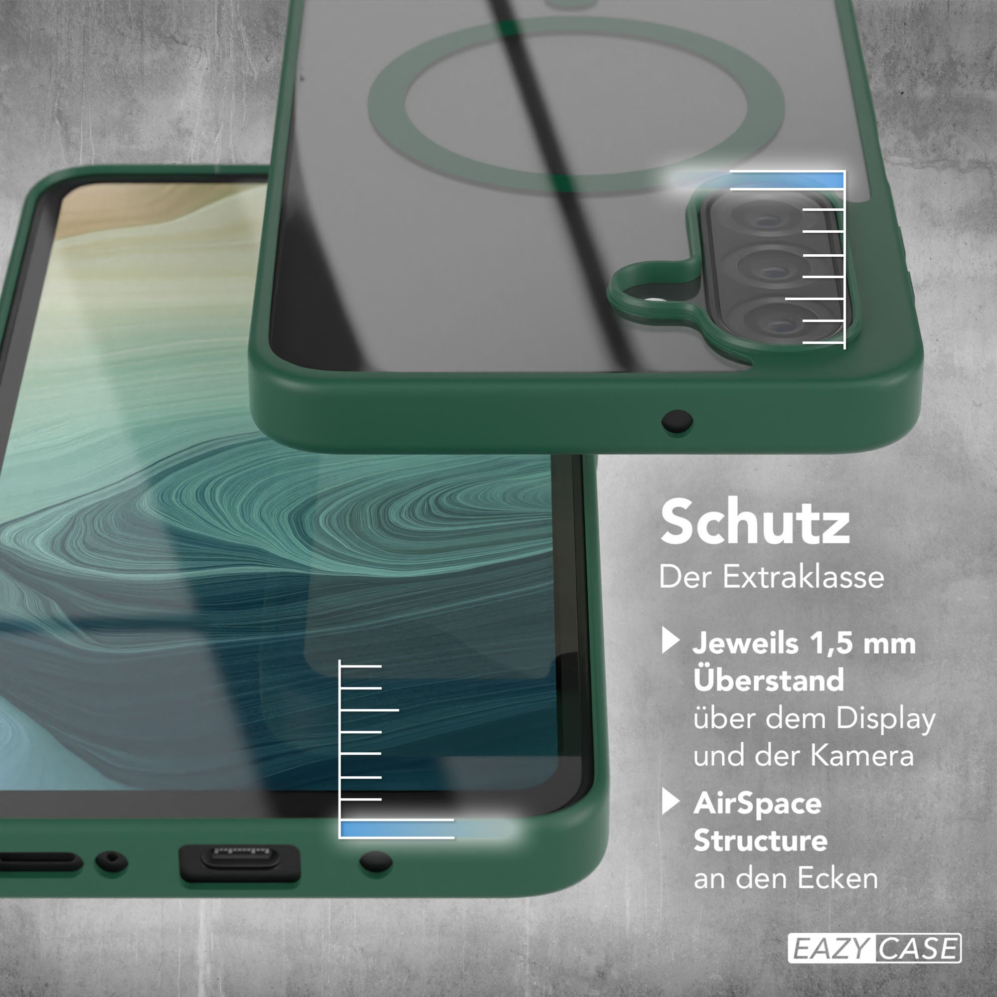 Galaxy A26 transparente Hülle mit MagSafe
