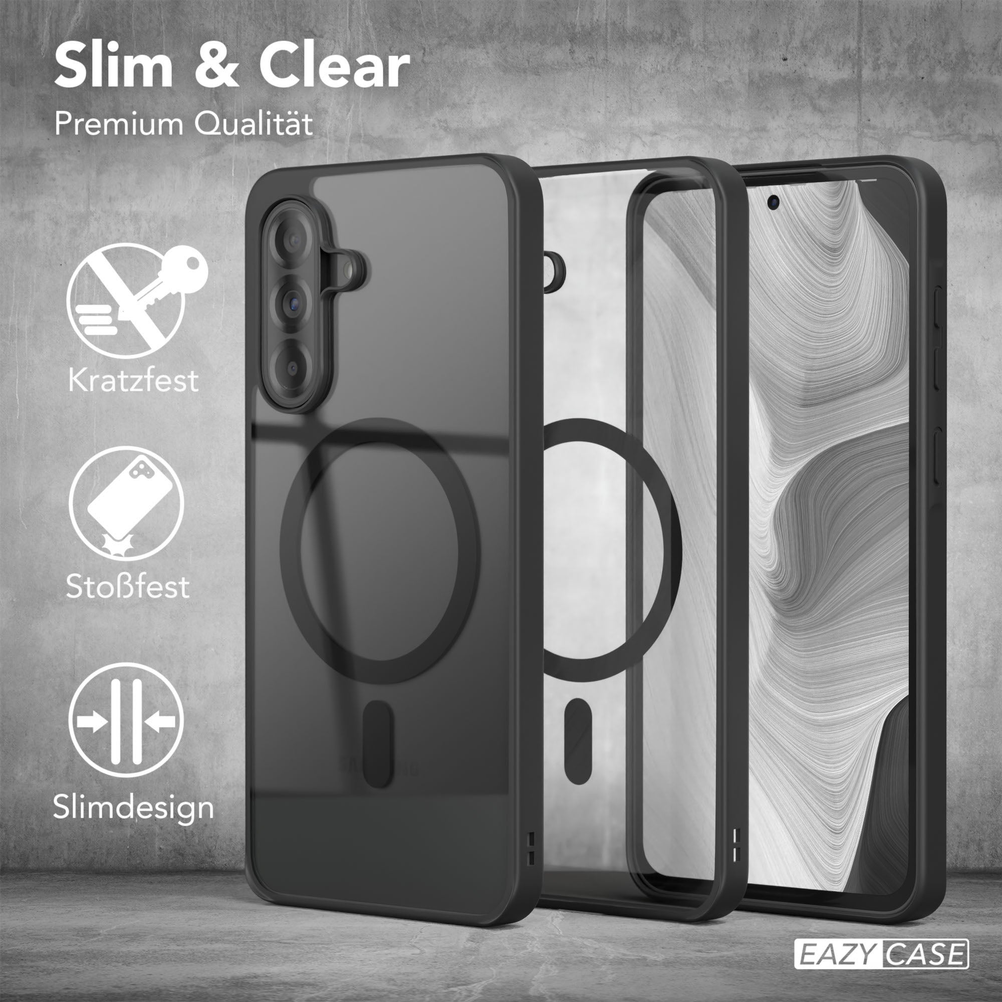 Galaxy A36 transparente Hülle mit MagSafe