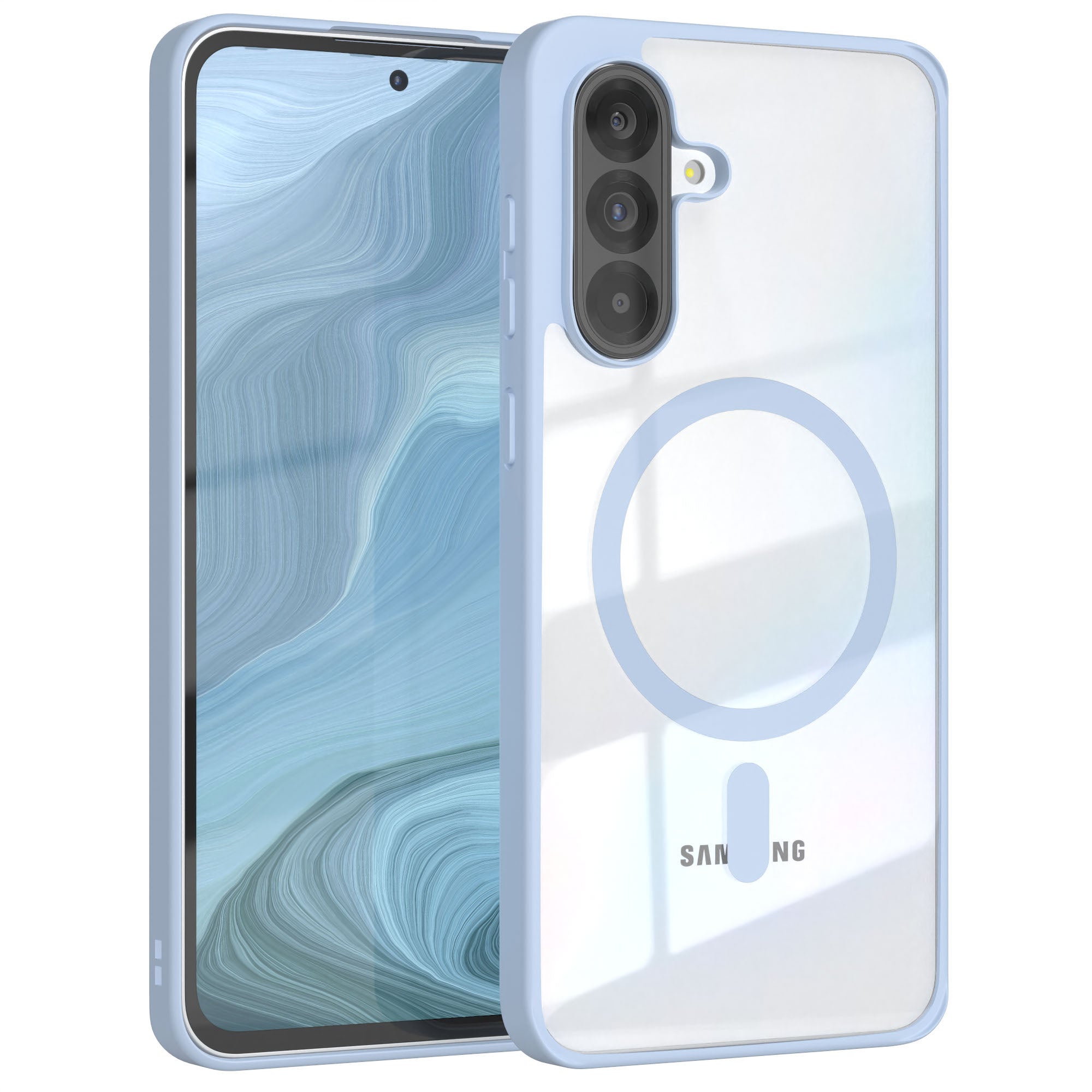 Galaxy A36 transparente Hülle mit MagSafe