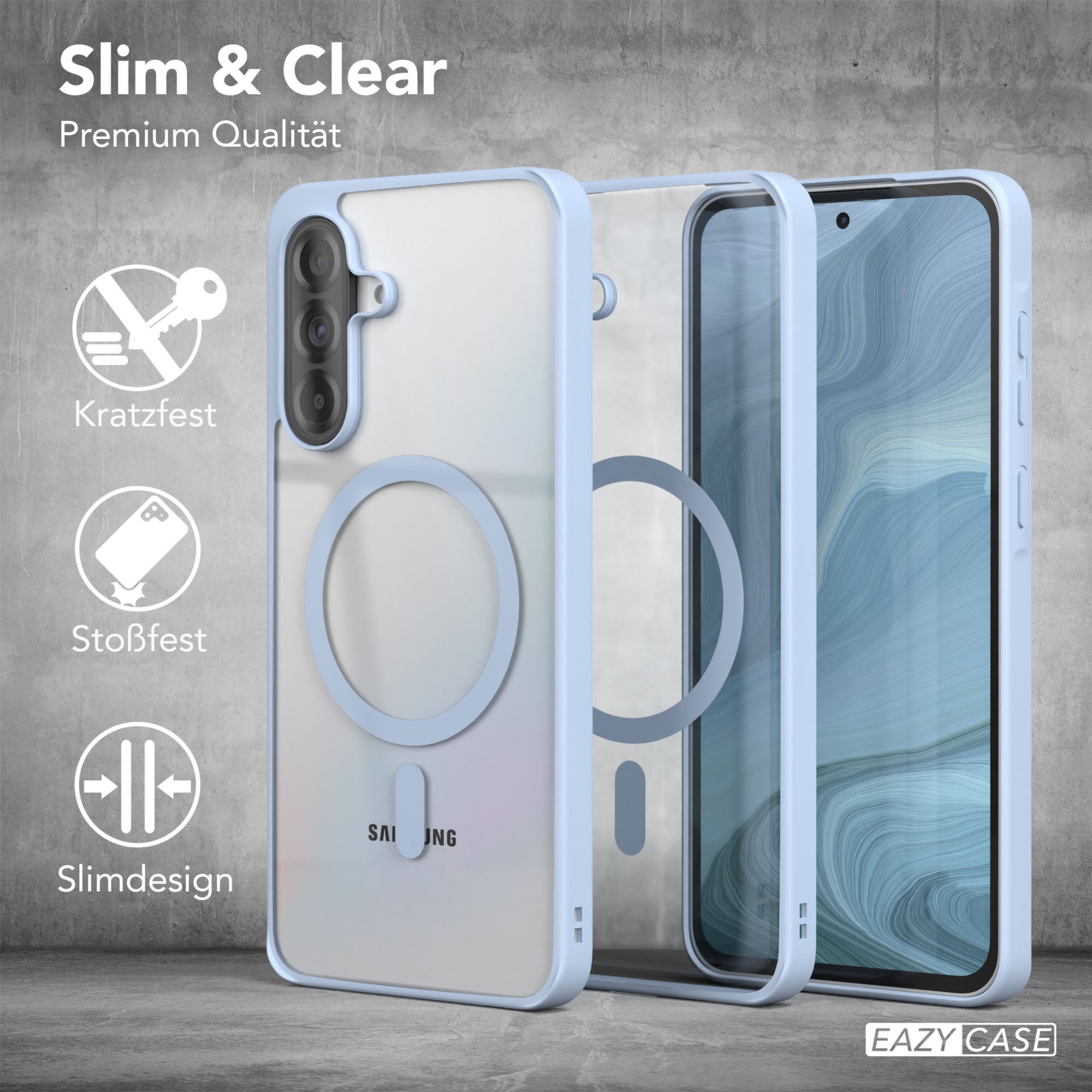 Galaxy A36 transparente Hülle mit MagSafe