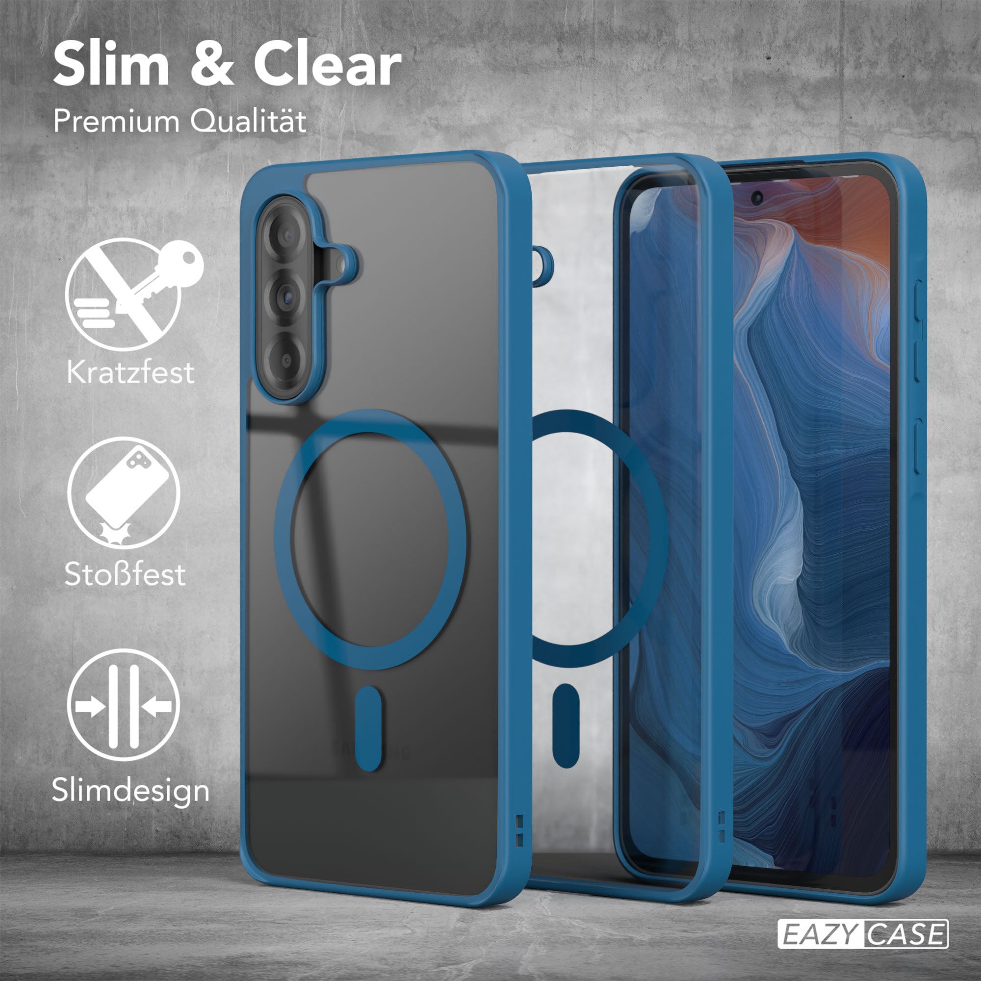 Galaxy A36 transparente Hülle mit MagSafe