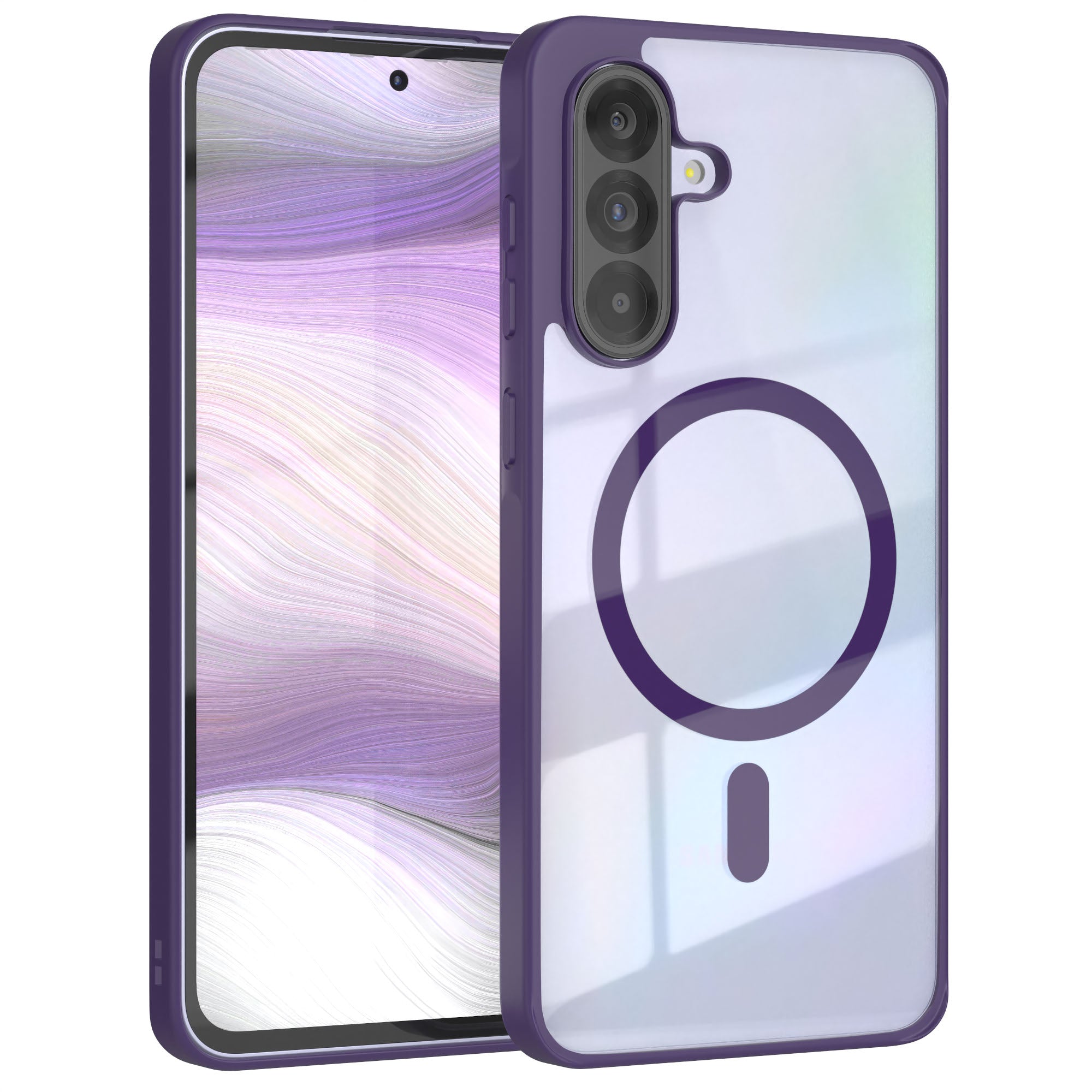 Galaxy A36 transparente Hülle mit MagSafe