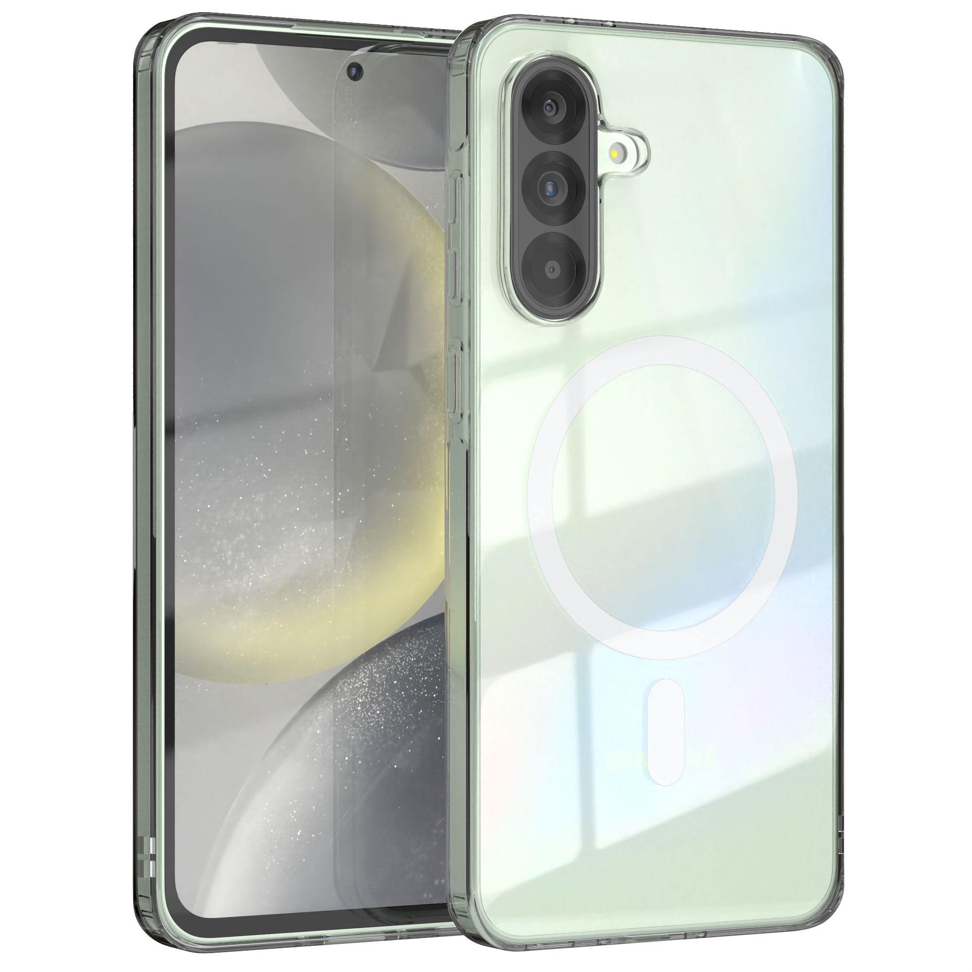 Galaxy A36 transparente Hülle mit MagSafe