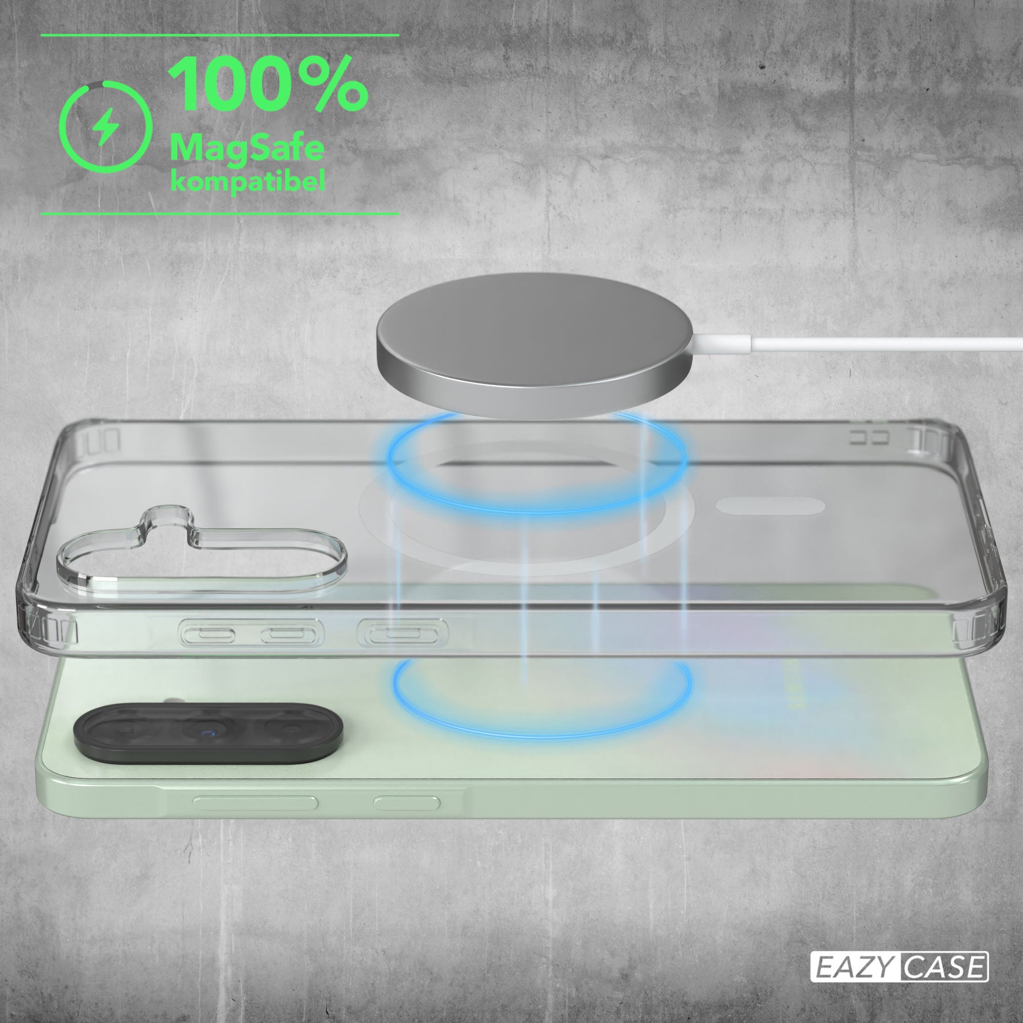 Galaxy A36 transparente Hülle mit MagSafe