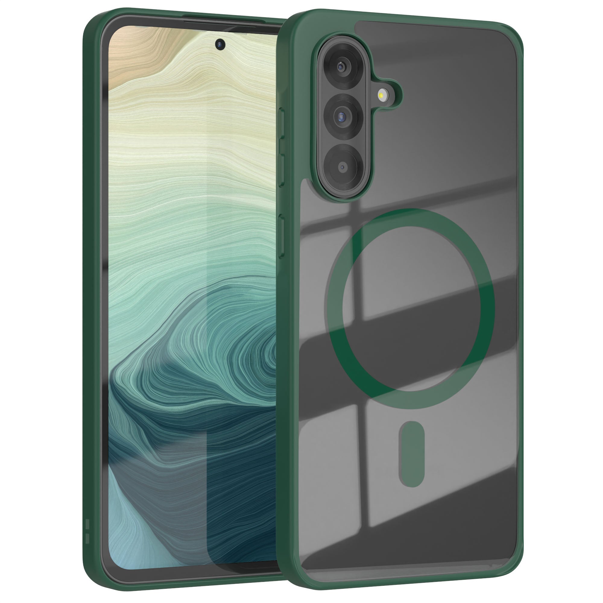 Galaxy A36 transparente Hülle mit MagSafe