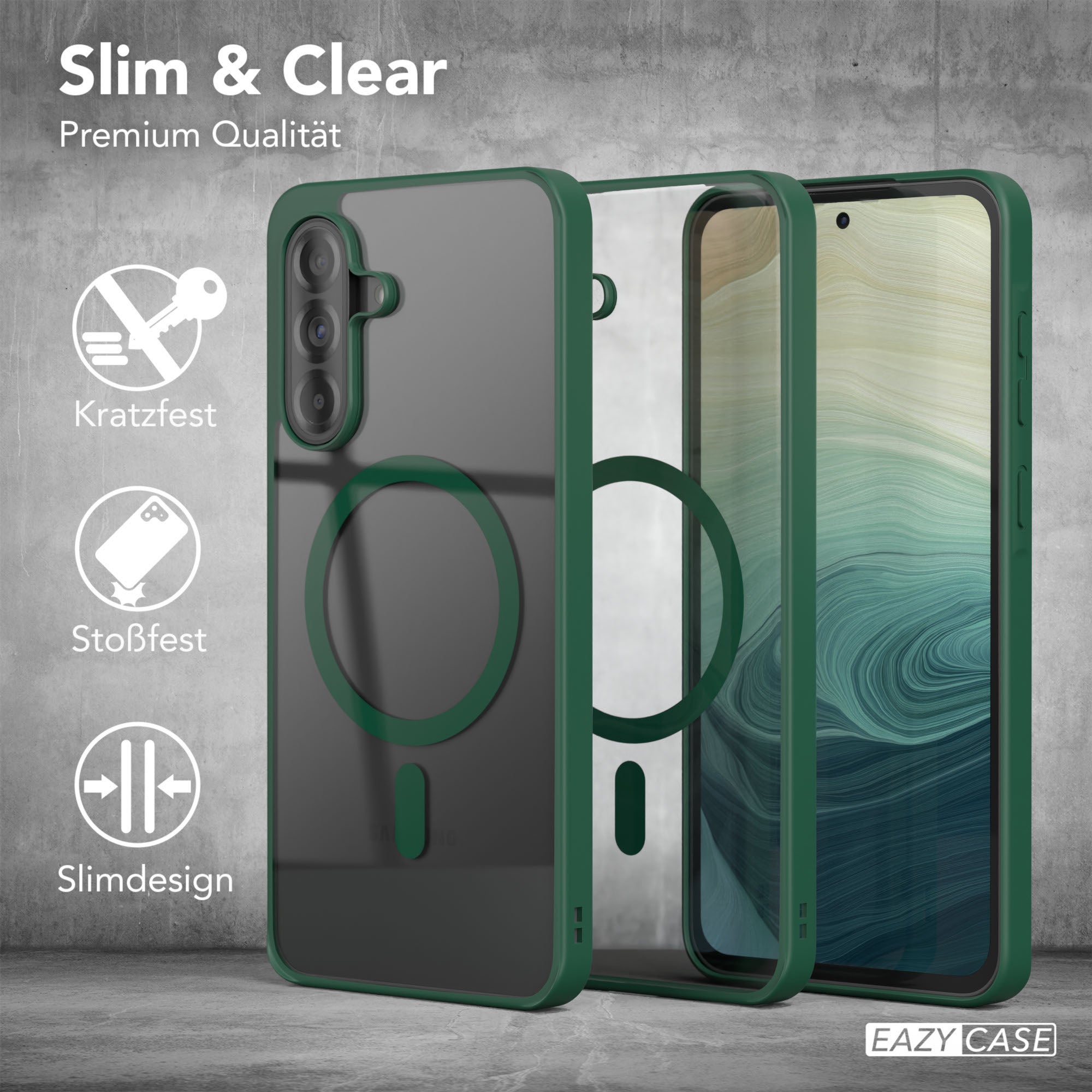 Galaxy A36 transparente Hülle mit MagSafe